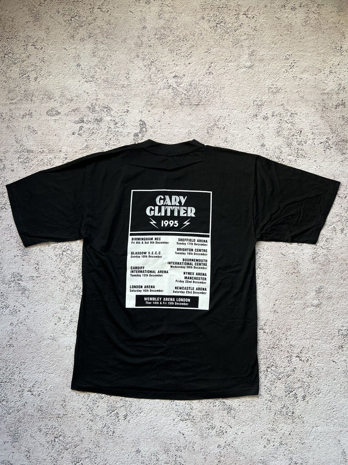 Band Tees × Vintage 1995 Garry Glitter Vintage Tee Size US L / EU 52-54 / 3 - 4 Thumbnail