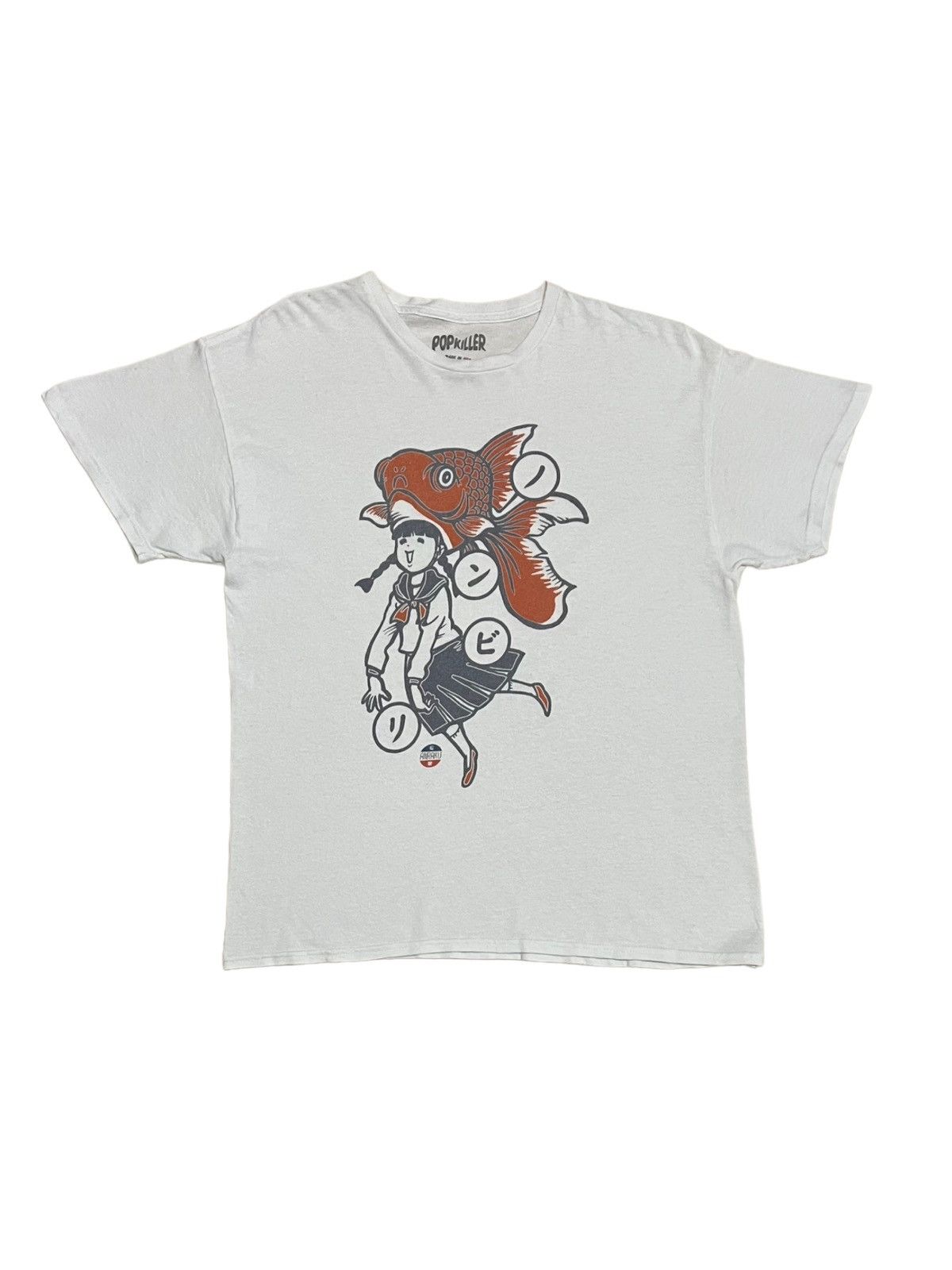 Designer Pop Killer Astrist Series Anraku Nonbiri Girl Tee