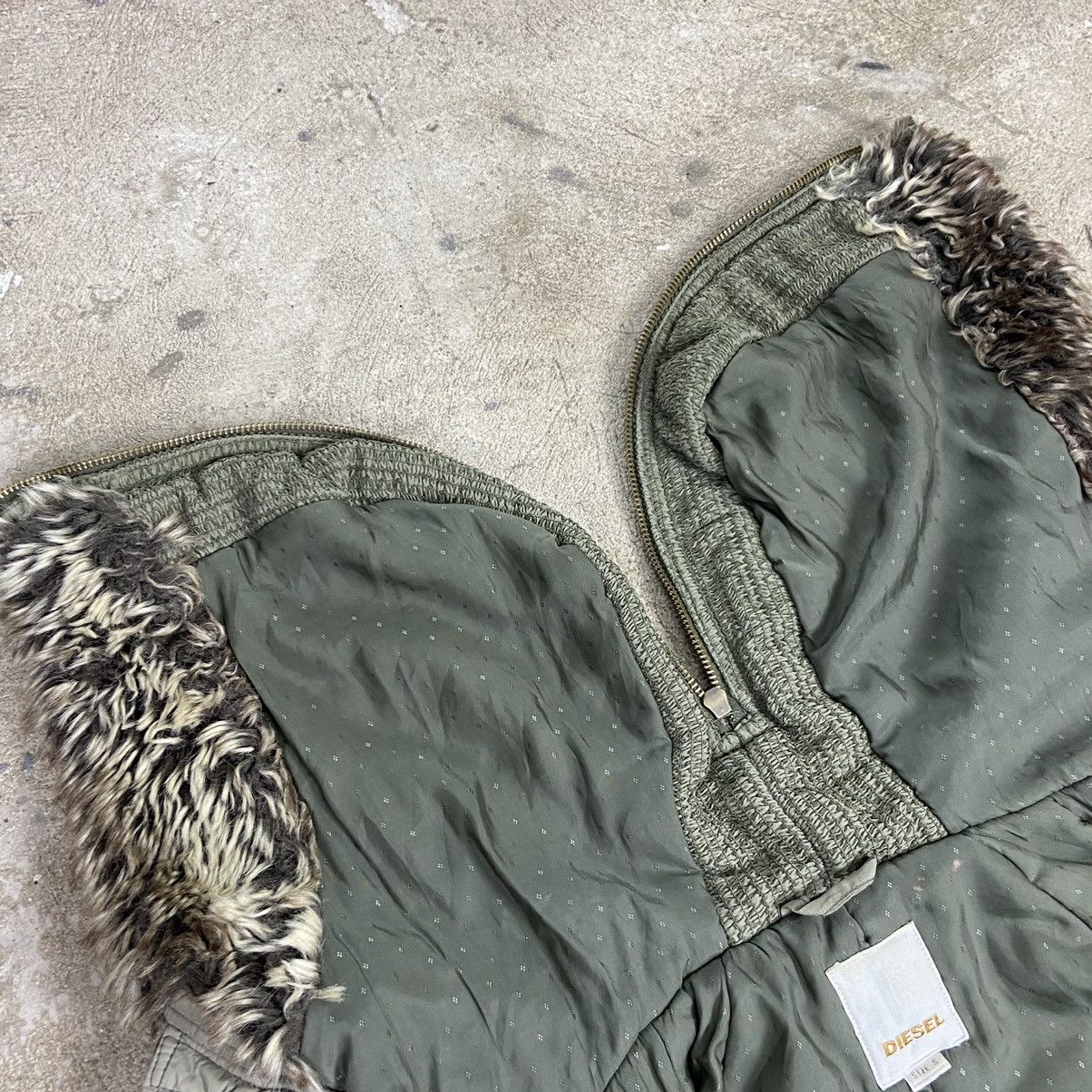 Diesel 90s DIESEL ARCHIVE MULTIPOCKET BONDAGE BOMBER JACKET № 2015 Size US S / EU 44-46 / 1 - 8 Thumbnail