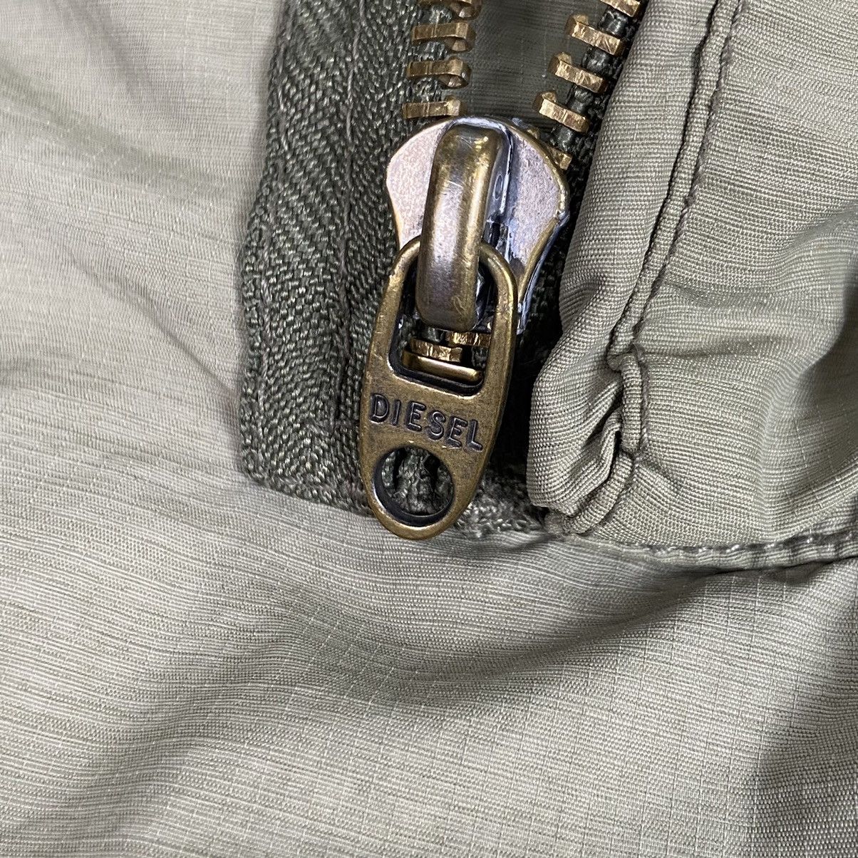 Diesel 90s DIESEL ARCHIVE MULTIPOCKET BONDAGE BOMBER JACKET № 2015 Size US S / EU 44-46 / 1 - 6 Thumbnail