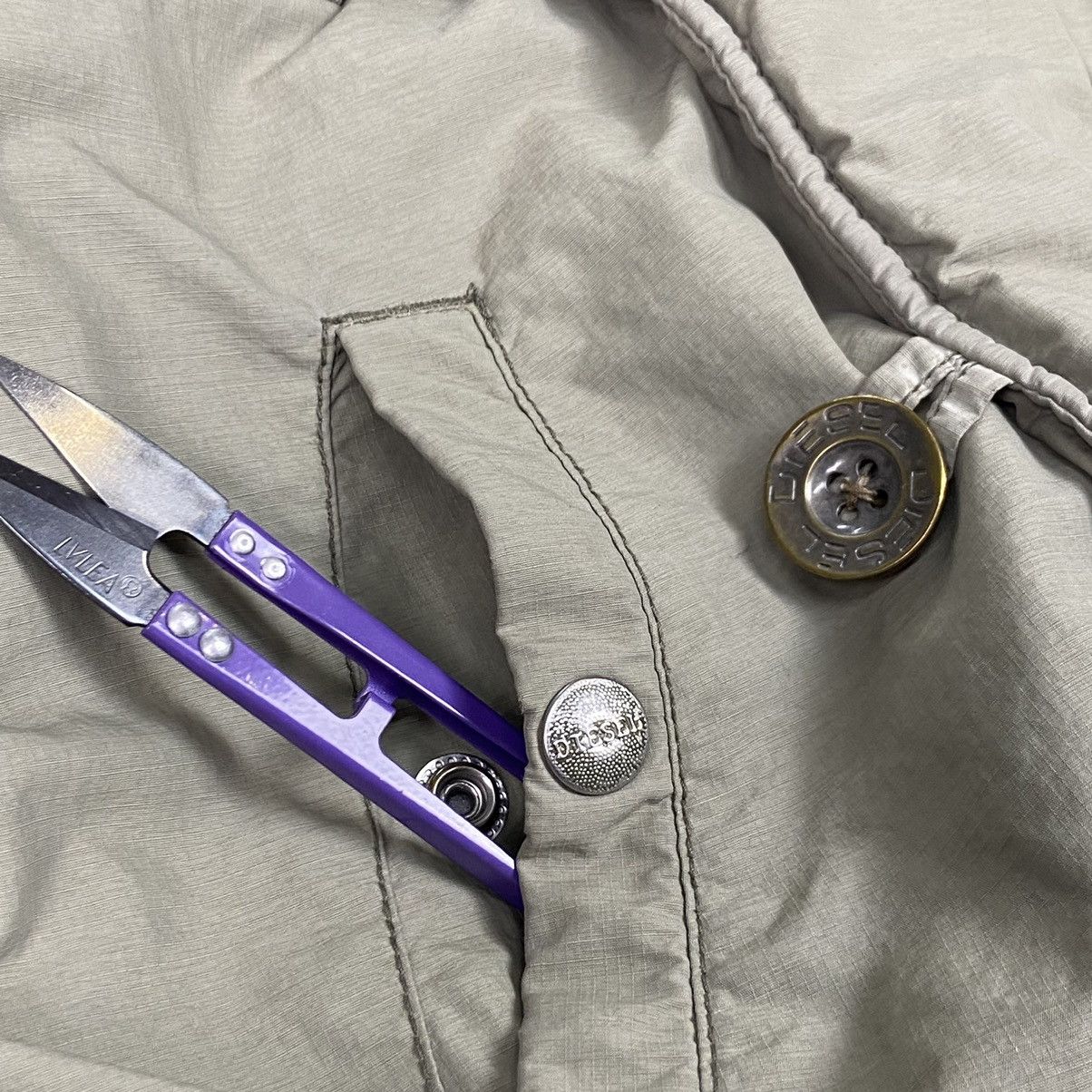 Diesel 90s DIESEL ARCHIVE MULTIPOCKET BONDAGE BOMBER JACKET № 2015 Size US S / EU 44-46 / 1 - 5 Thumbnail