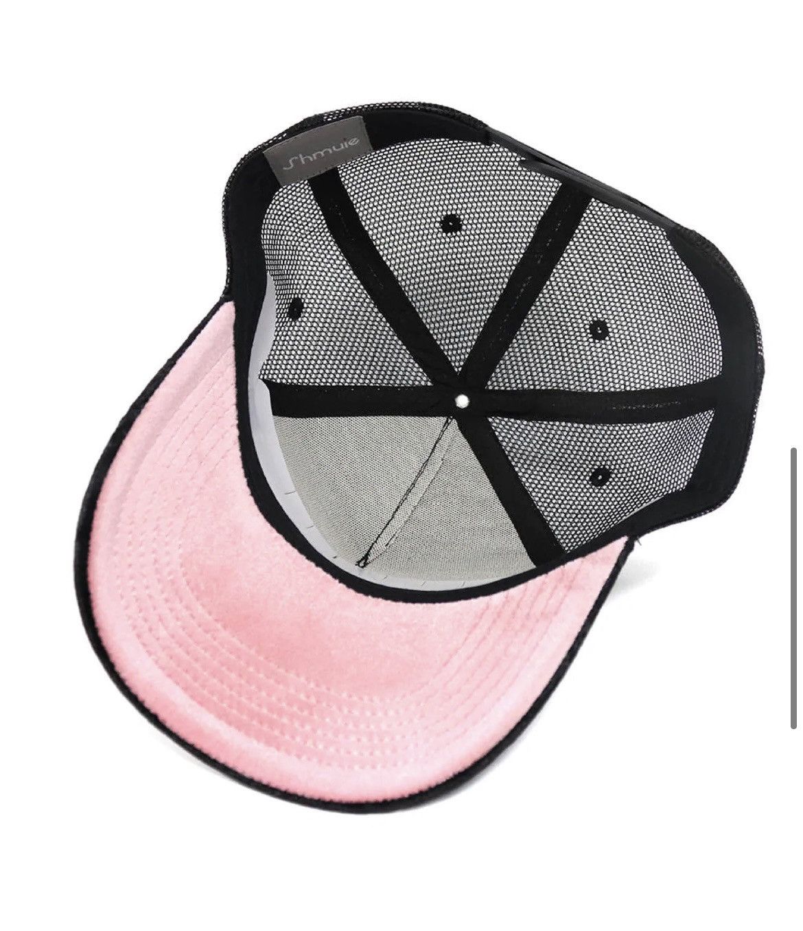 Japanese Brand Black Velvet Trucker Hat LA Size ONE SIZE - 4 Thumbnail