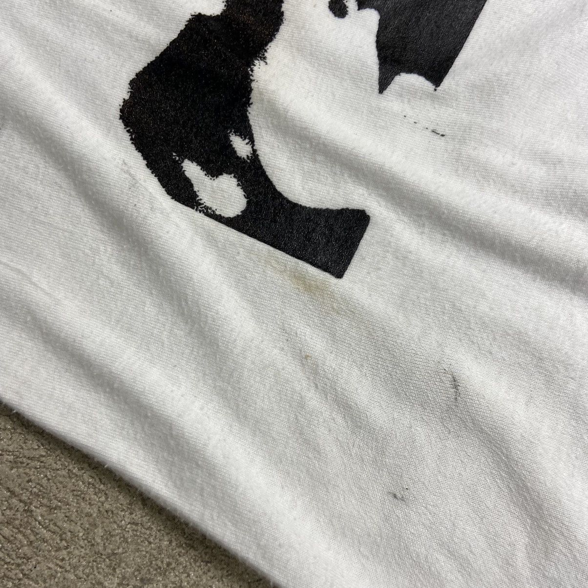 Band Tees 1980s SINGLE STITCH JIM MORRISON HANDS ARCHIVE TEE Size US L / EU 52-54 / 3 - 5 Thumbnail
