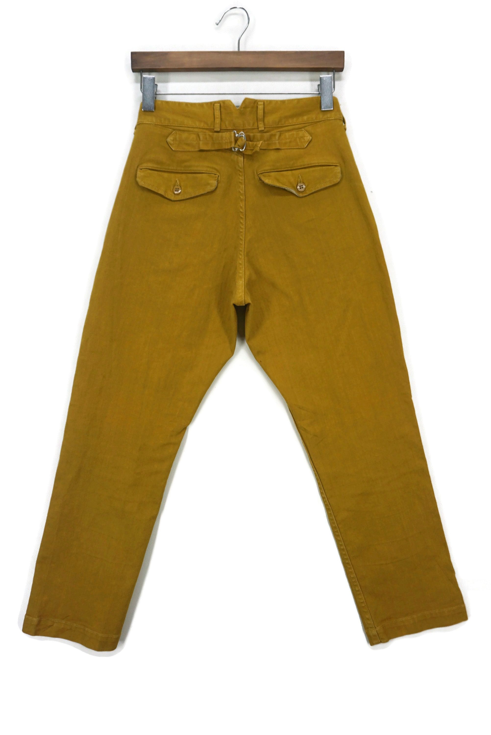 image of Surplus x Workers Domingo Hickory High Waisted Carpenter Workwear Ankle in Mustard, Women's (Size 2