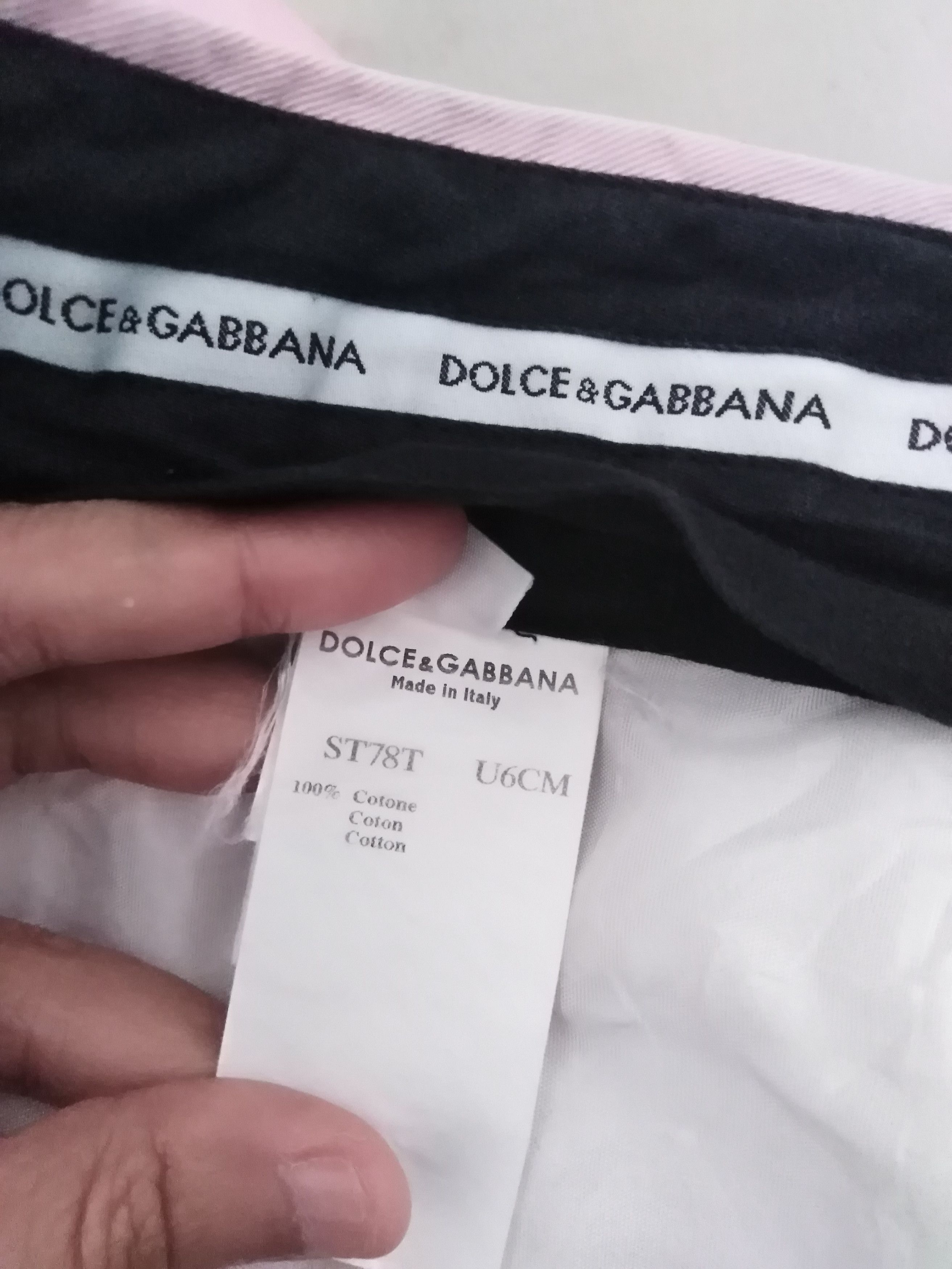 Dolce & Gabbana Dolce And Gabbana Pink Slack Pant Size US 31 - 10 Thumbnail