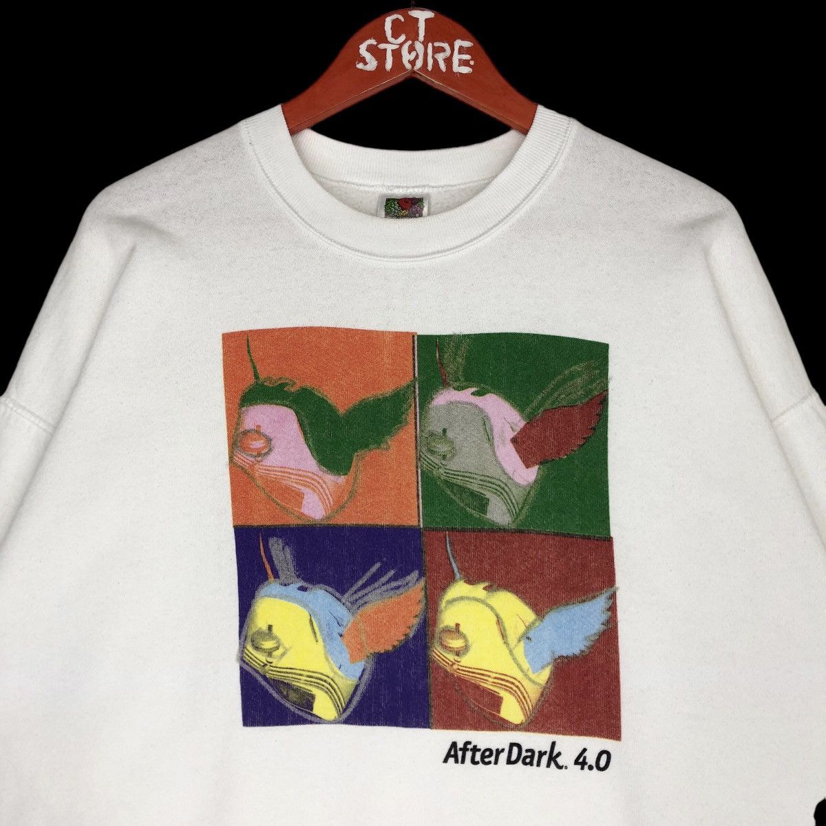 Vintage 🔥90s Berkeley Systems After Dark 4.0 Sweatshirt Size L Size US L / EU 52-54 / 3 - 3 Thumbnail