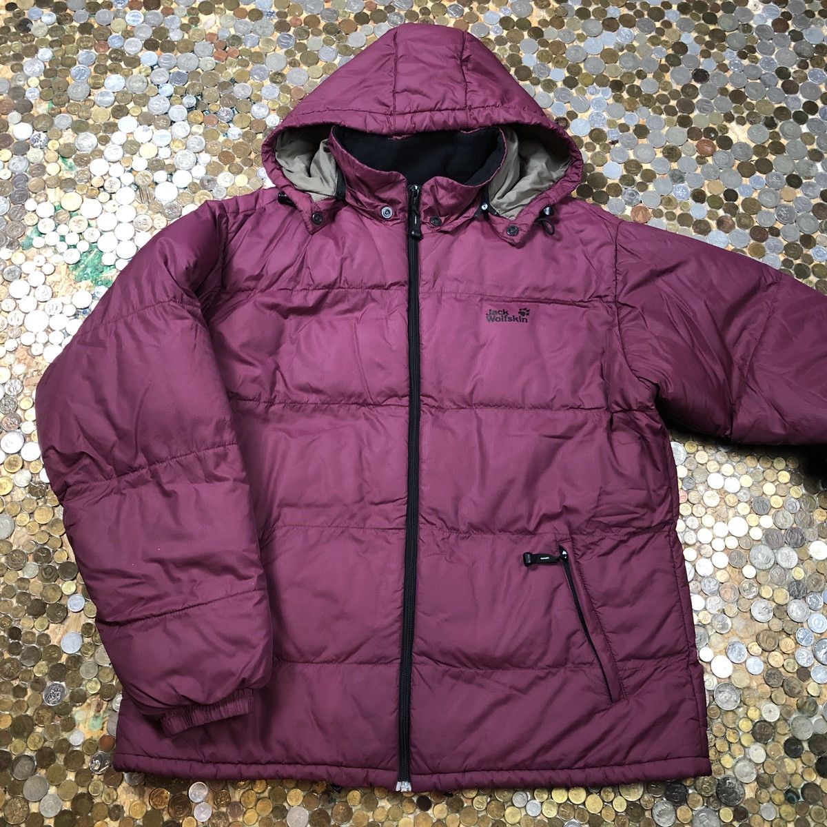 Jack Wolfskin Jack Wolfskin burgundy puffer jacket Size US XL / EU 56 / 4 - 1 Thumbnail