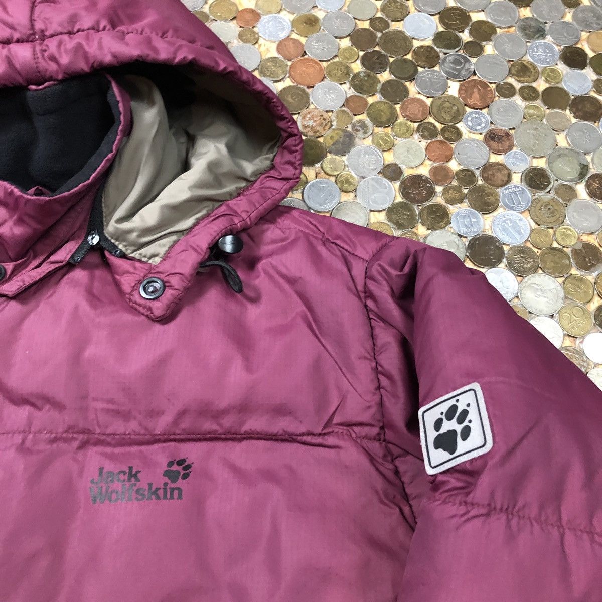 Jack Wolfskin Jack Wolfskin burgundy puffer jacket Size US XL / EU 56 / 4 - 4 Thumbnail