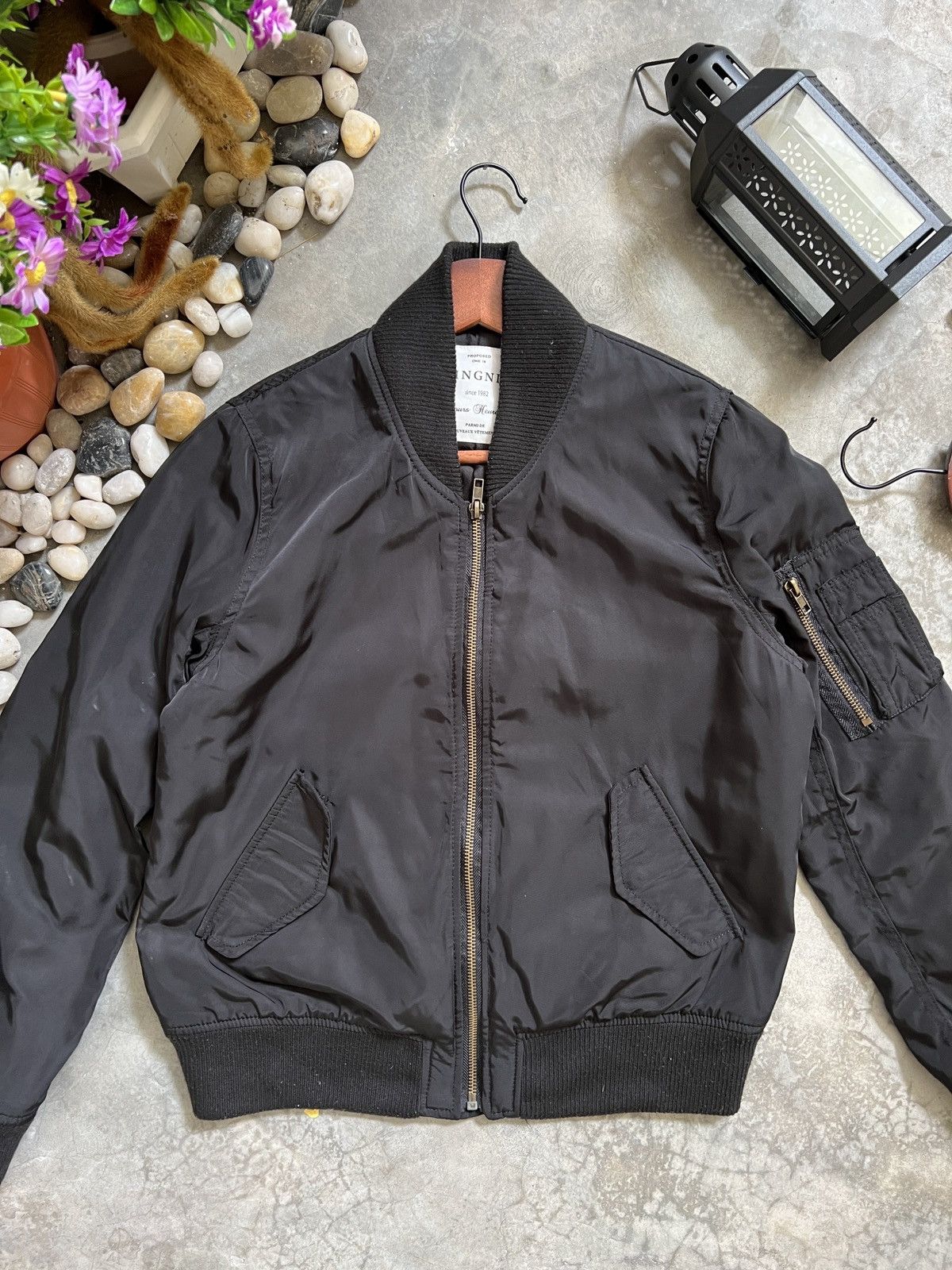 Other Ingni Black Bomber Jacket Japanese brand Size US XS / EU 42 / 0 - 2 Thumbnail