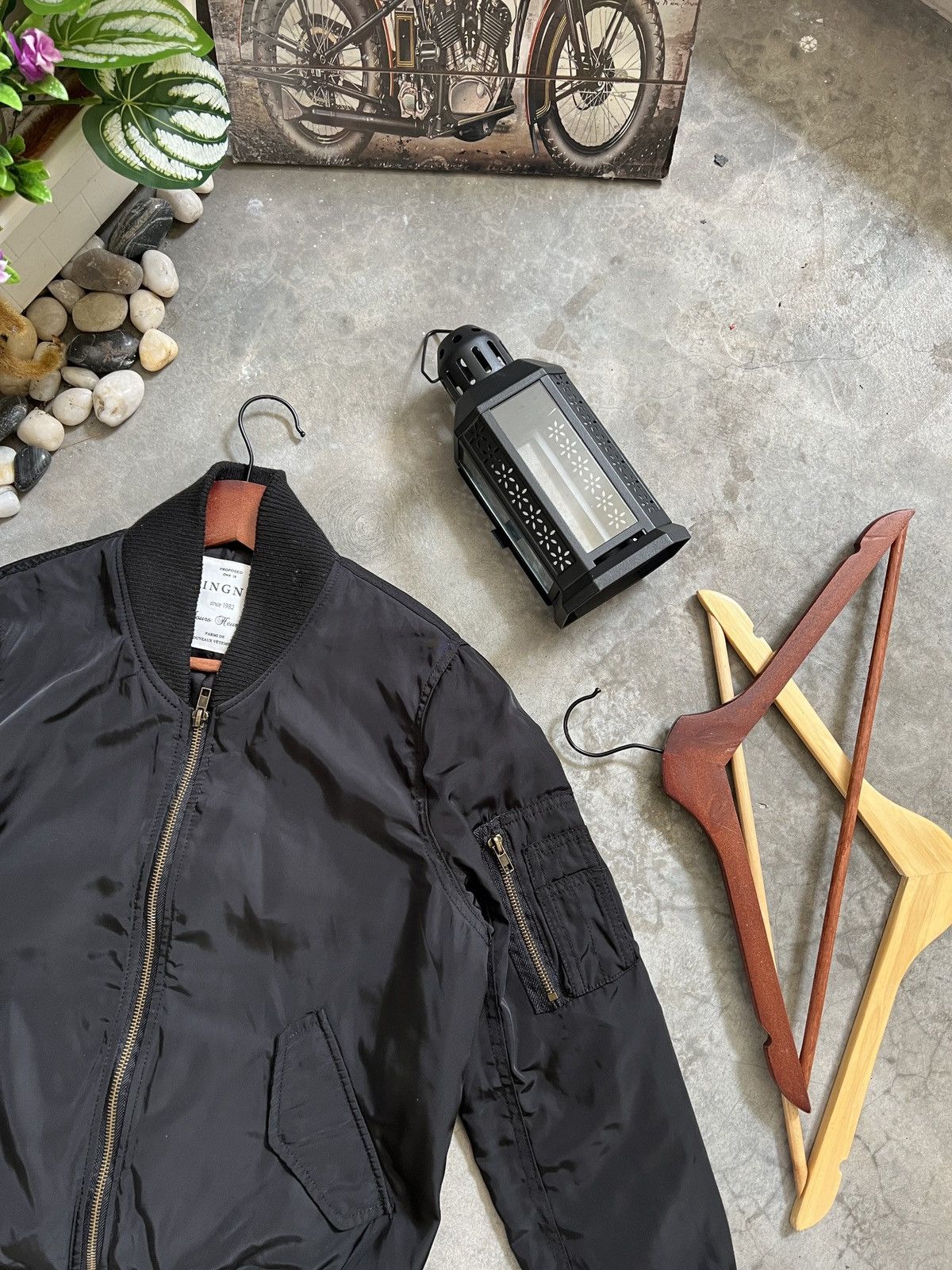Other Ingni Black Bomber Jacket Japanese brand Size US XS / EU 42 / 0 - 9 Thumbnail