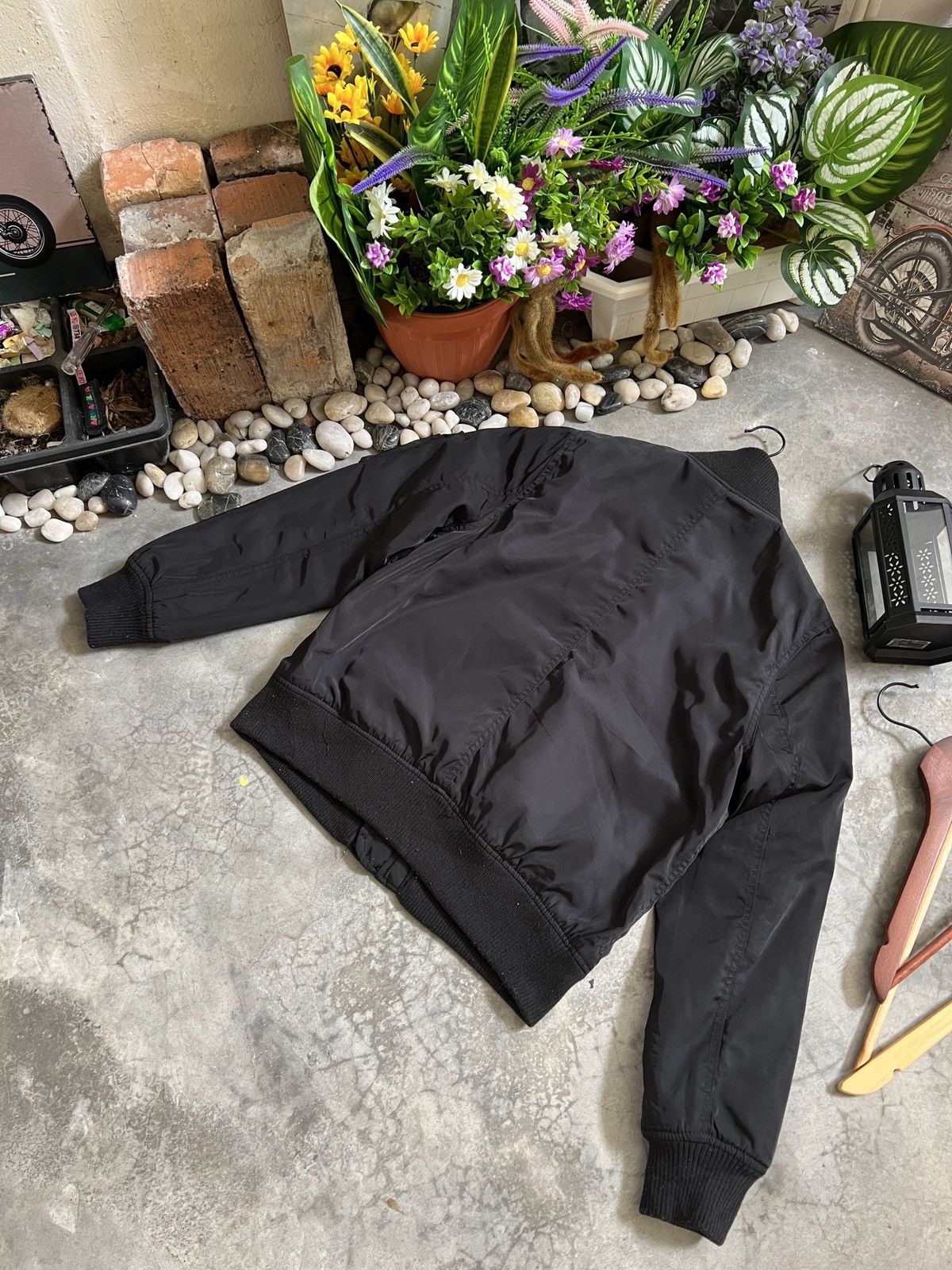 Other Ingni Black Bomber Jacket Japanese brand Size US XS / EU 42 / 0 - 8 Thumbnail
