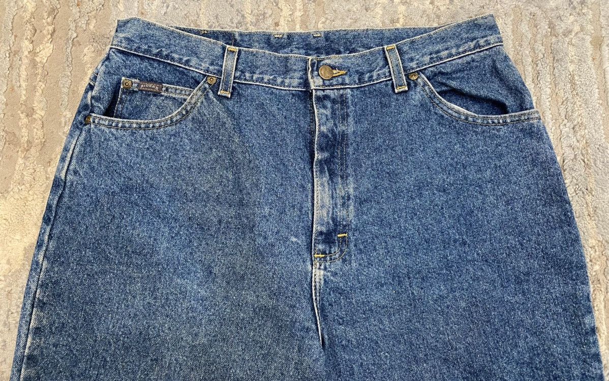 Lee × Vintage Blue Denim Lee Riders Jeans 16M Size 38" / US 16 / IT 52 - 2 Thumbnail