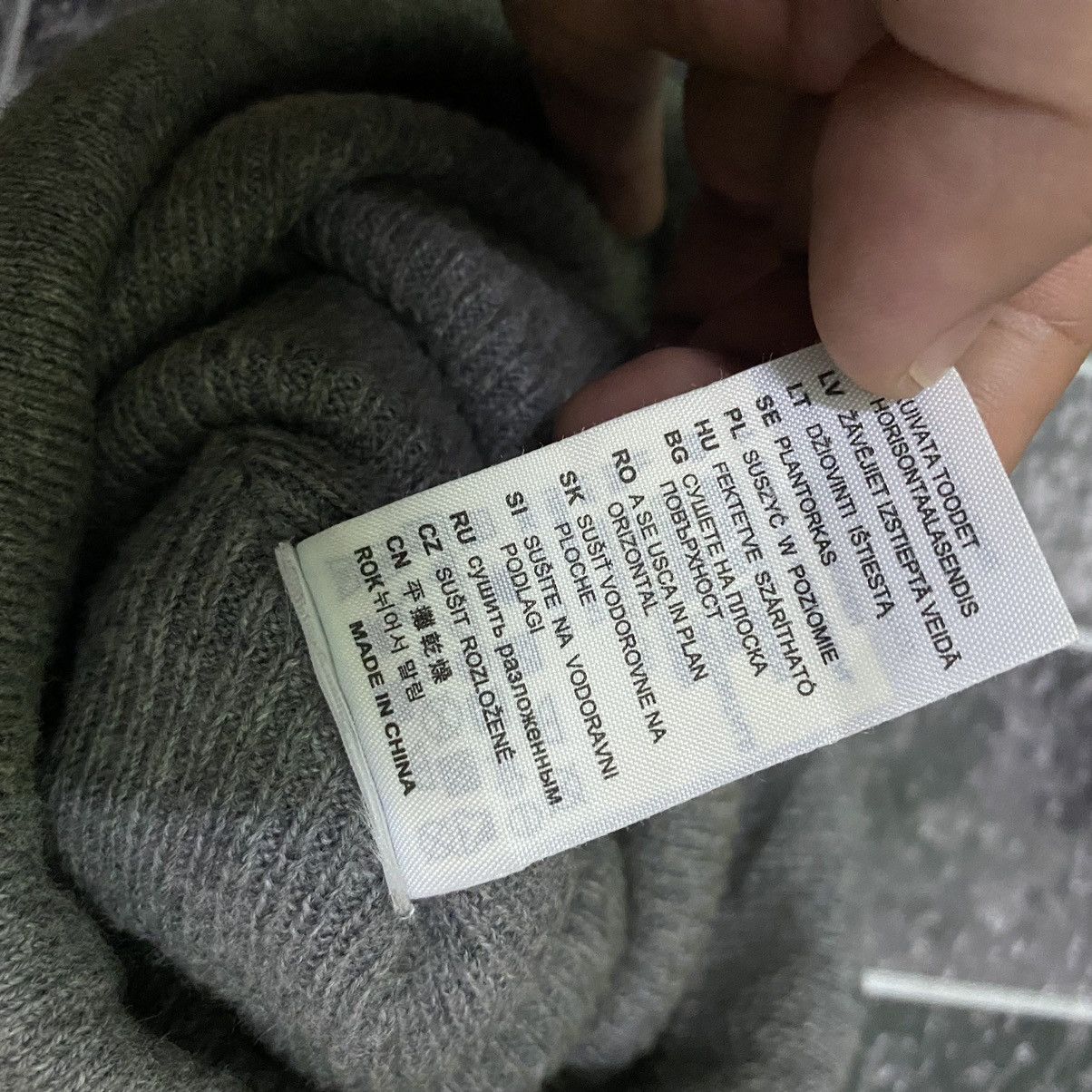 A.P.C. × Carhartt Vintage APC X Carhartt Baenie Hat Grey Colour Size ONE SIZE - 10 Thumbnail