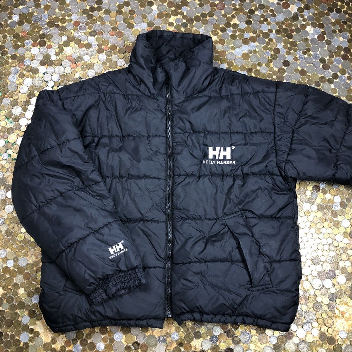 Helly Hansen × Vintage Helly Hansen puffer jacket double side Size US XL / EU 56 / 4 - 1 Thumbnail
