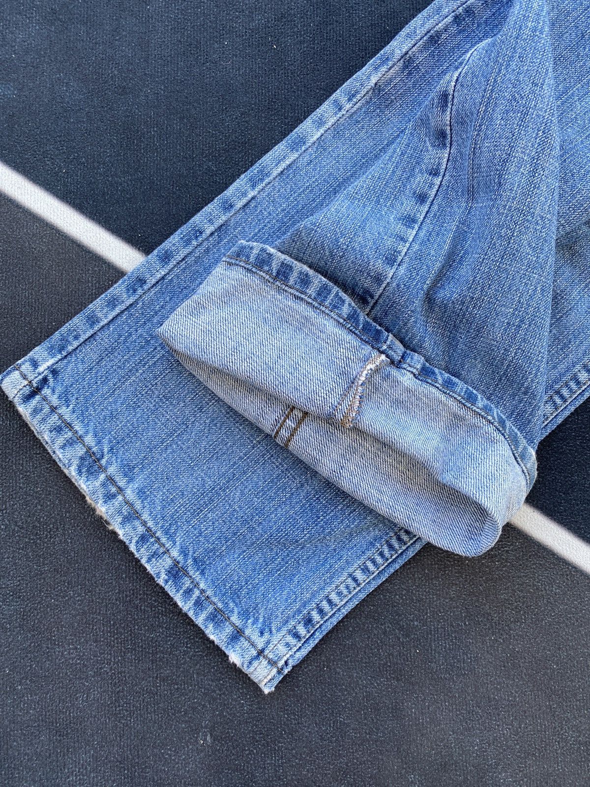 Jean × Levi's × Vintage VINTAGE LEVIS 514 JEANS SINGLE ’R’ - J420 Size US 35 - 8 Thumbnail