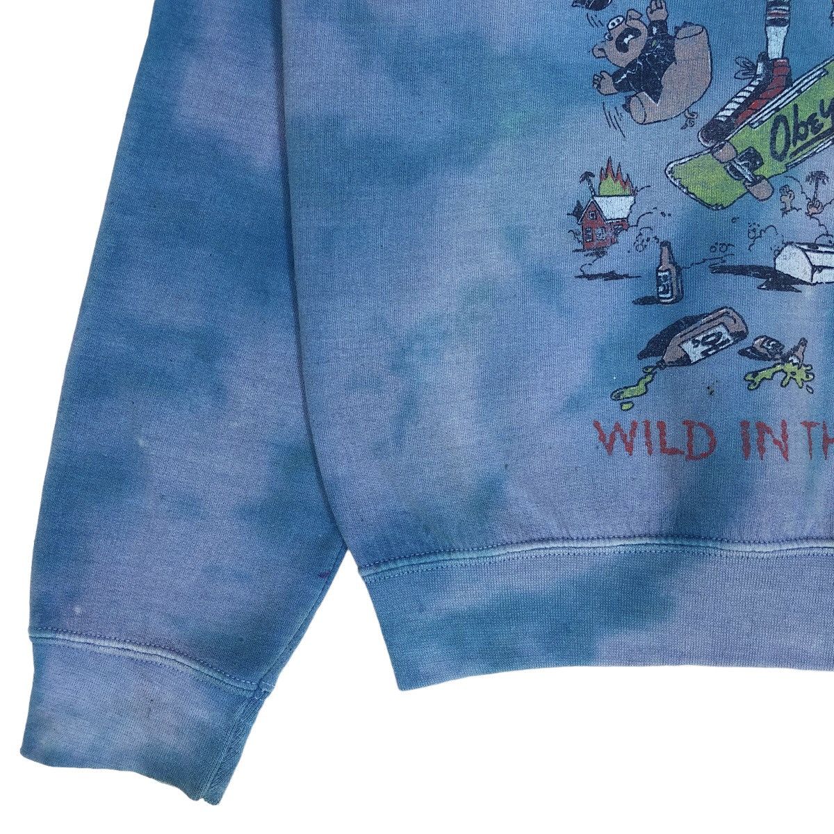 Obey Obey Wild In The Streets Tie Dye Sweatshirts Size S Size US S / EU 44-46 / 1 - 5 Thumbnail