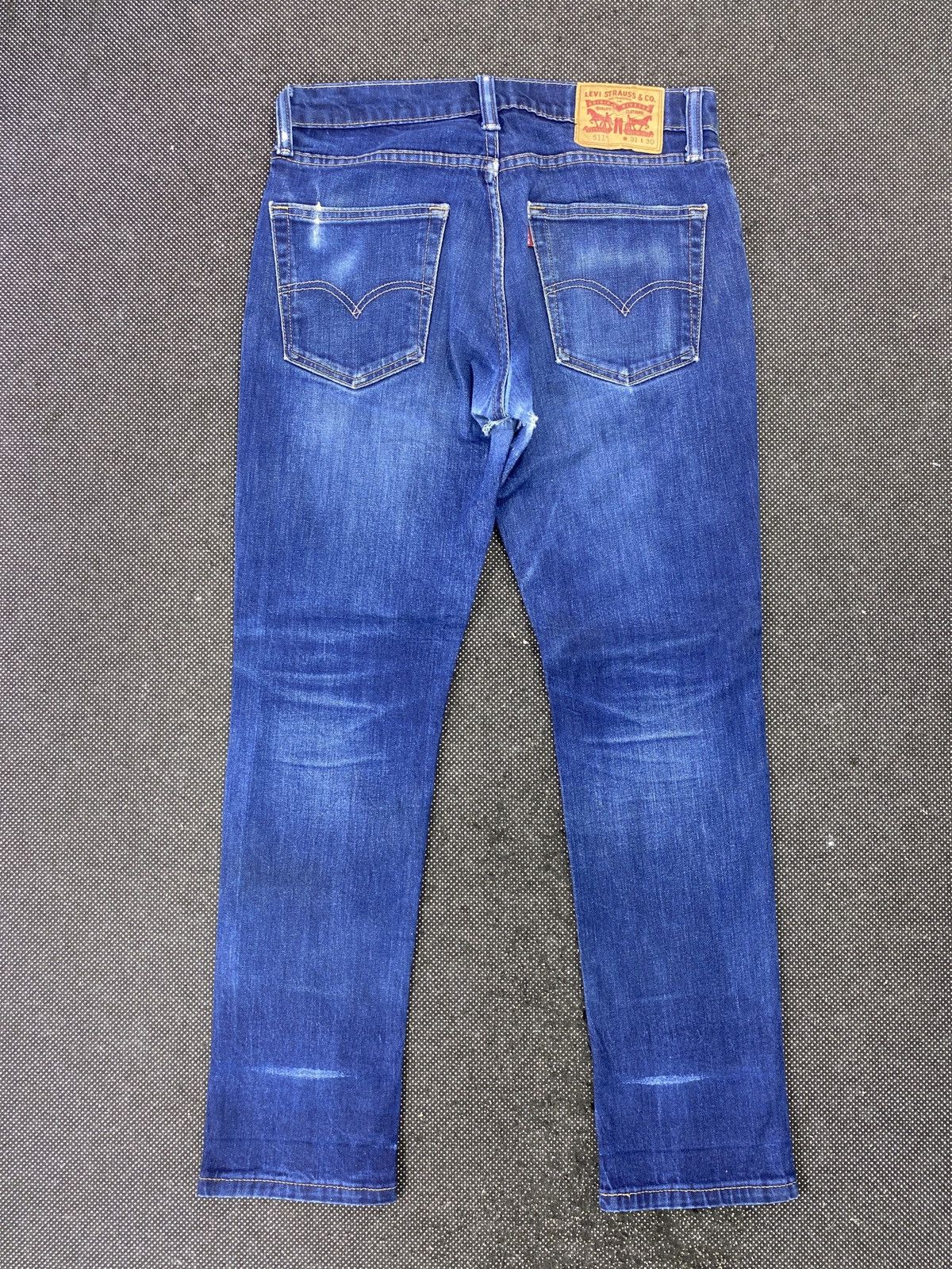 Jean × Levi's × Vintage VINTAGE LEVIS 511 JEANS BLUE WASH - J421 Size US 31 - 3 Thumbnail