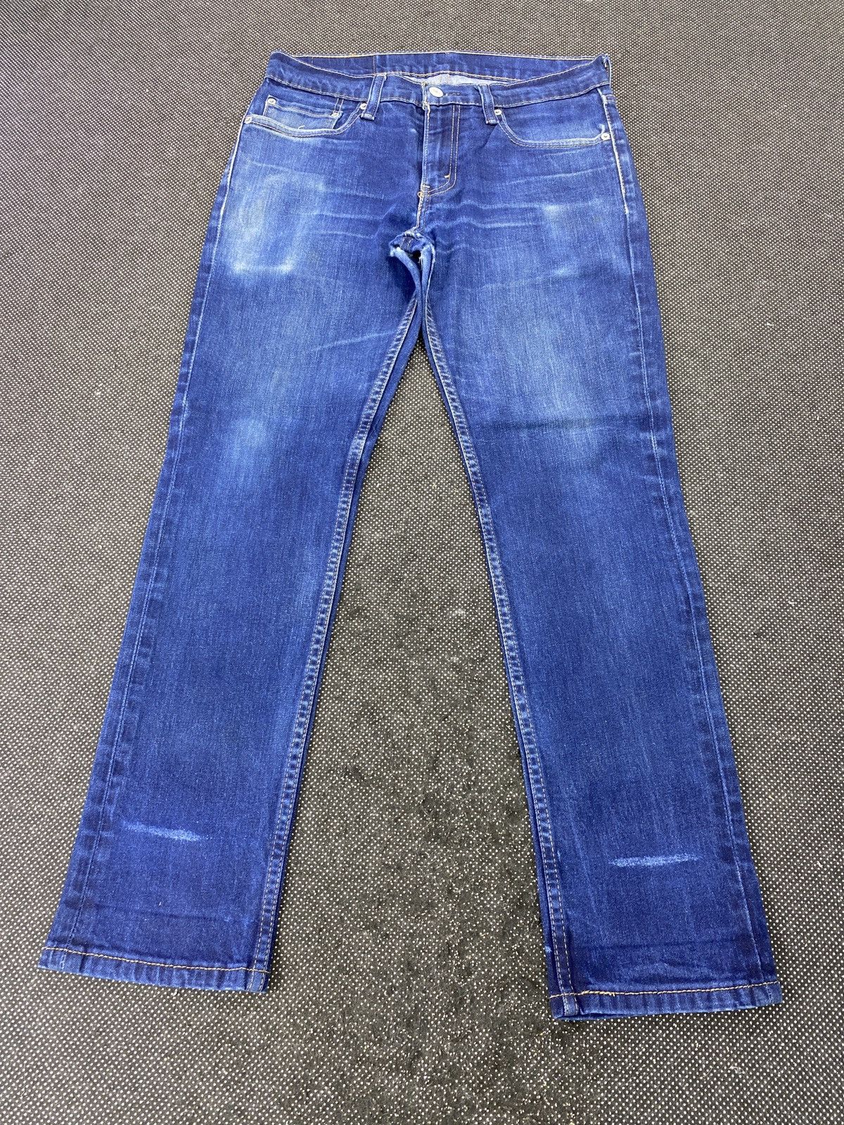 Jean × Levi's × Vintage VINTAGE LEVIS 511 JEANS BLUE WASH - J421 Size US 31 - 2 Thumbnail