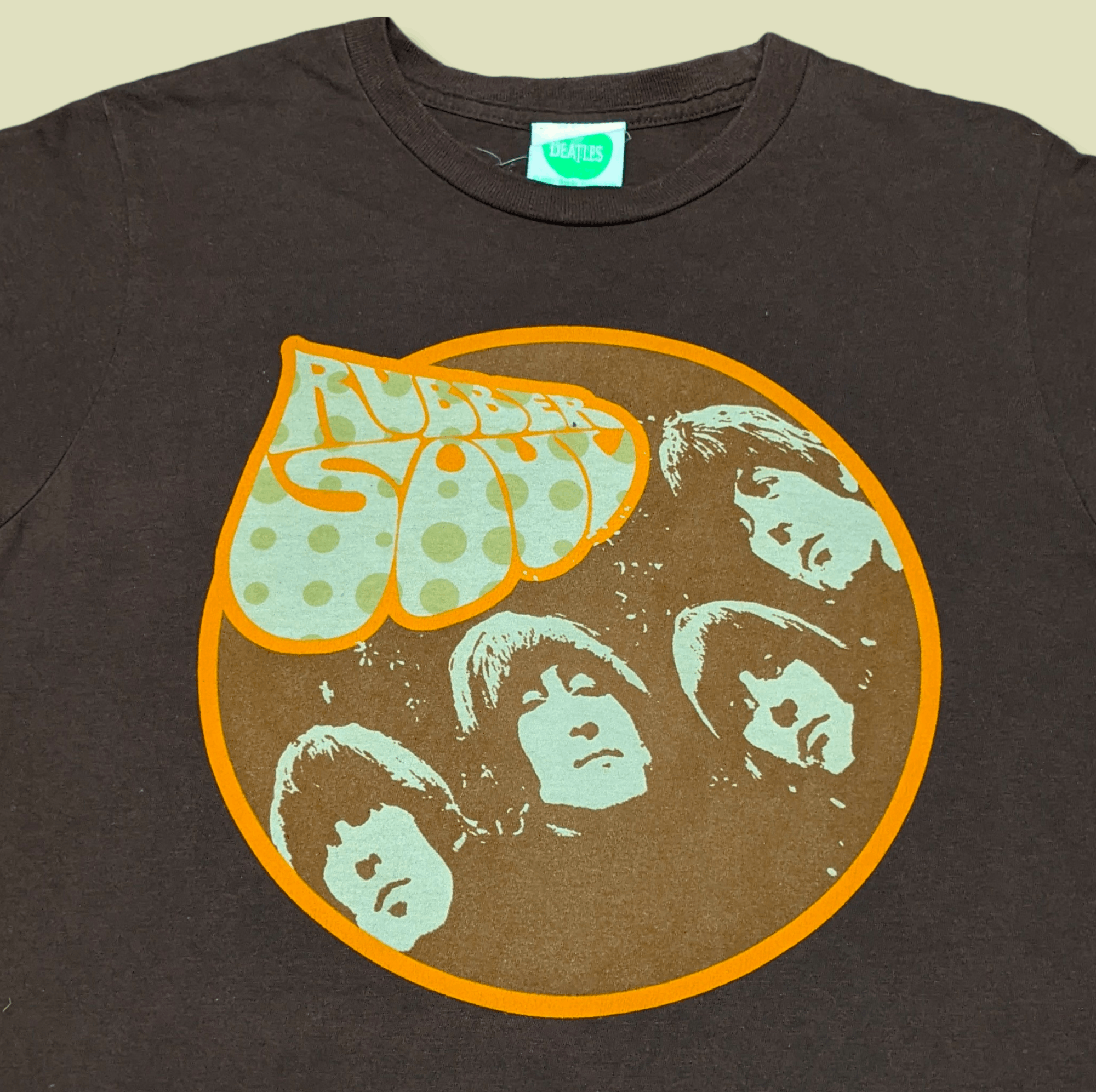 Band Tees × Vintage Vintage The Beatles Rubber Souls Band T shirt Size US S / EU 44-46 / 1 - 1 Thumbnail