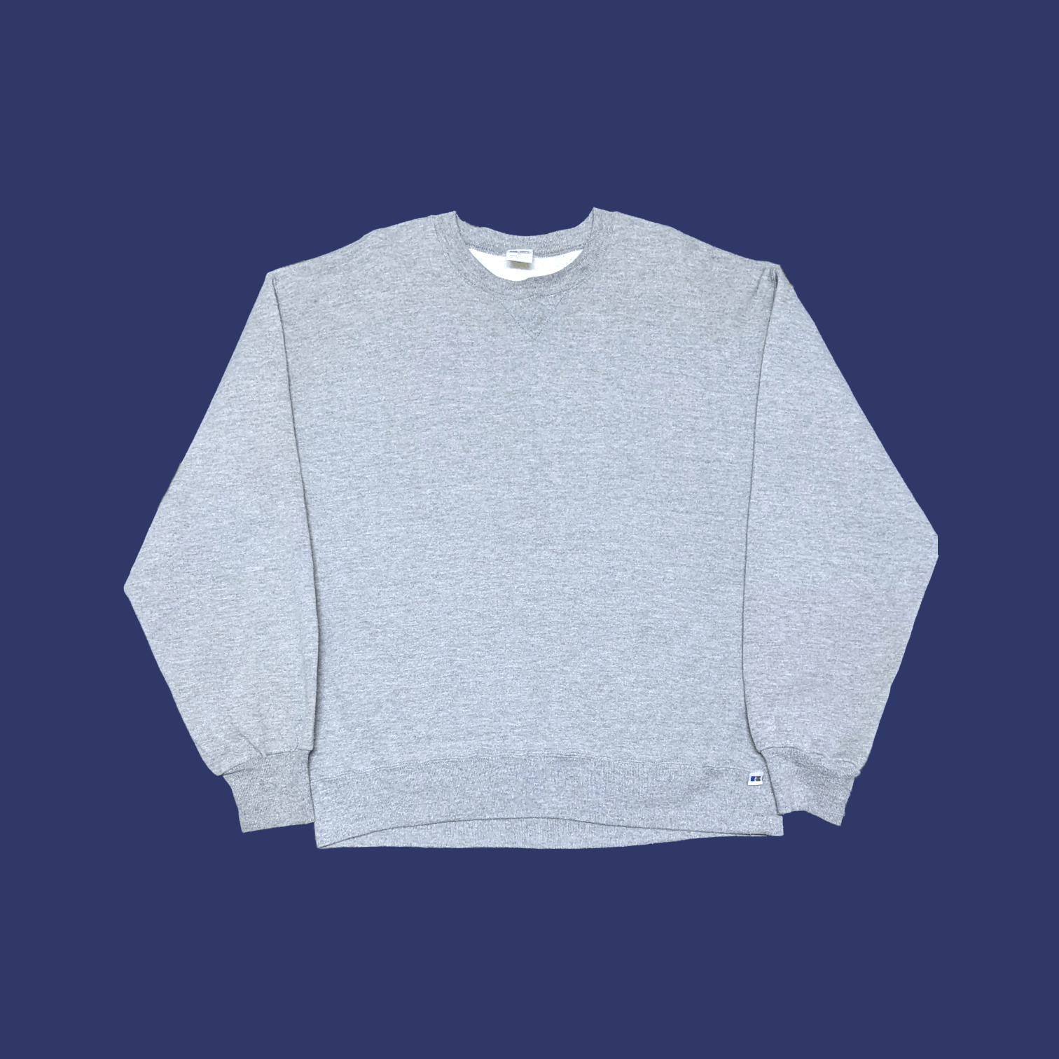 Russell Athletic × Vintage Vintage 90s Russell Athletic Blank Crewneck Sweatshirt Size US XL / EU 56 / 4 - 1 Thumbnail