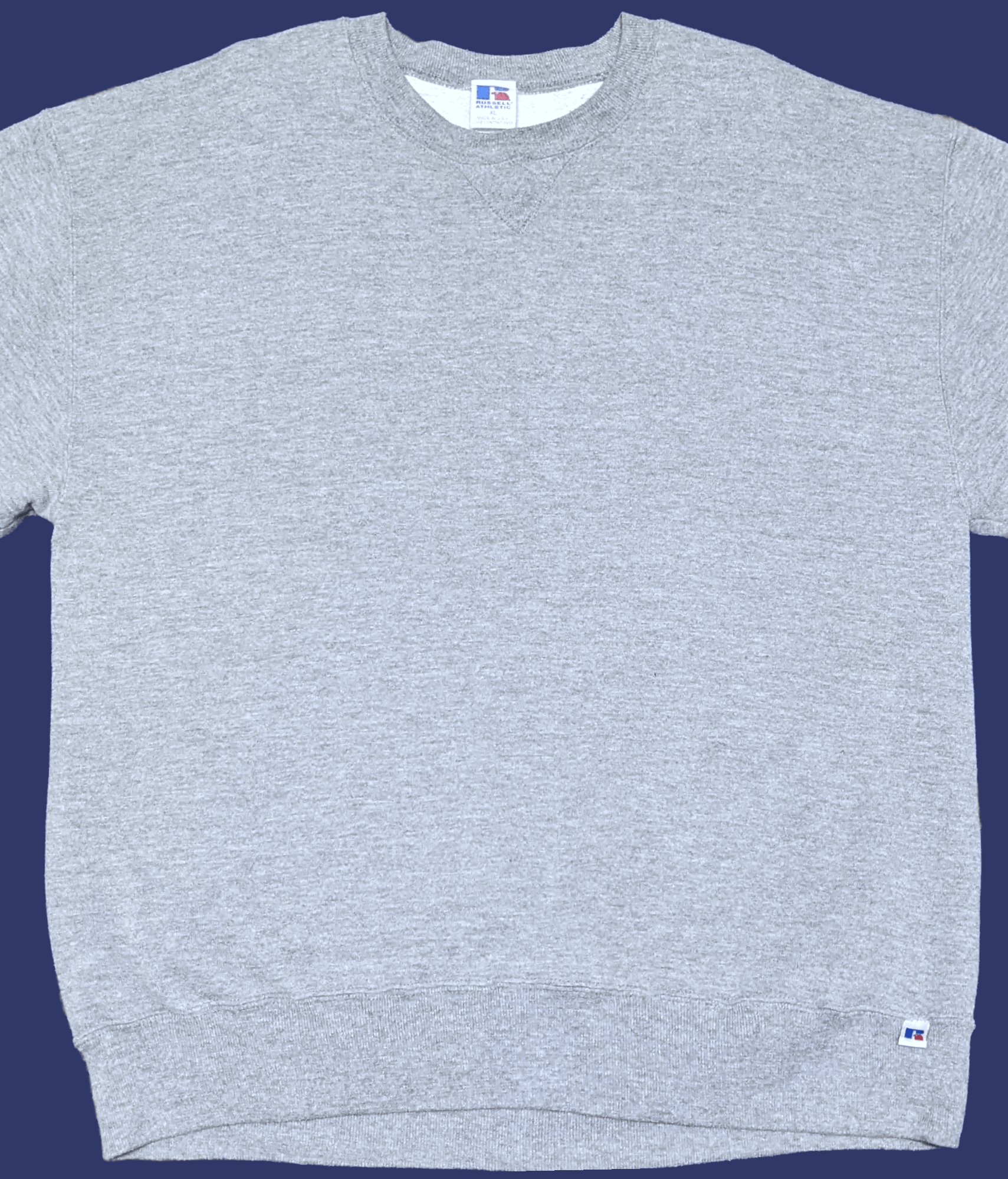 Russell Athletic × Vintage Vintage 90s Russell Athletic Blank Crewneck Sweatshirt Size US XL / EU 56 / 4 - 3 Thumbnail