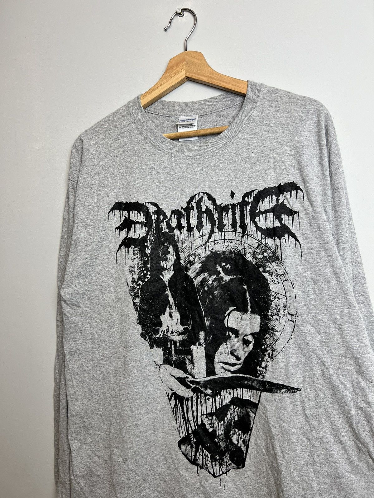 Band Tees Rare 00s Vintage Deathrite Death Metal Band T Shirt Grindcor Size US L / EU 52-54 / 3 - 2 Thumbnail