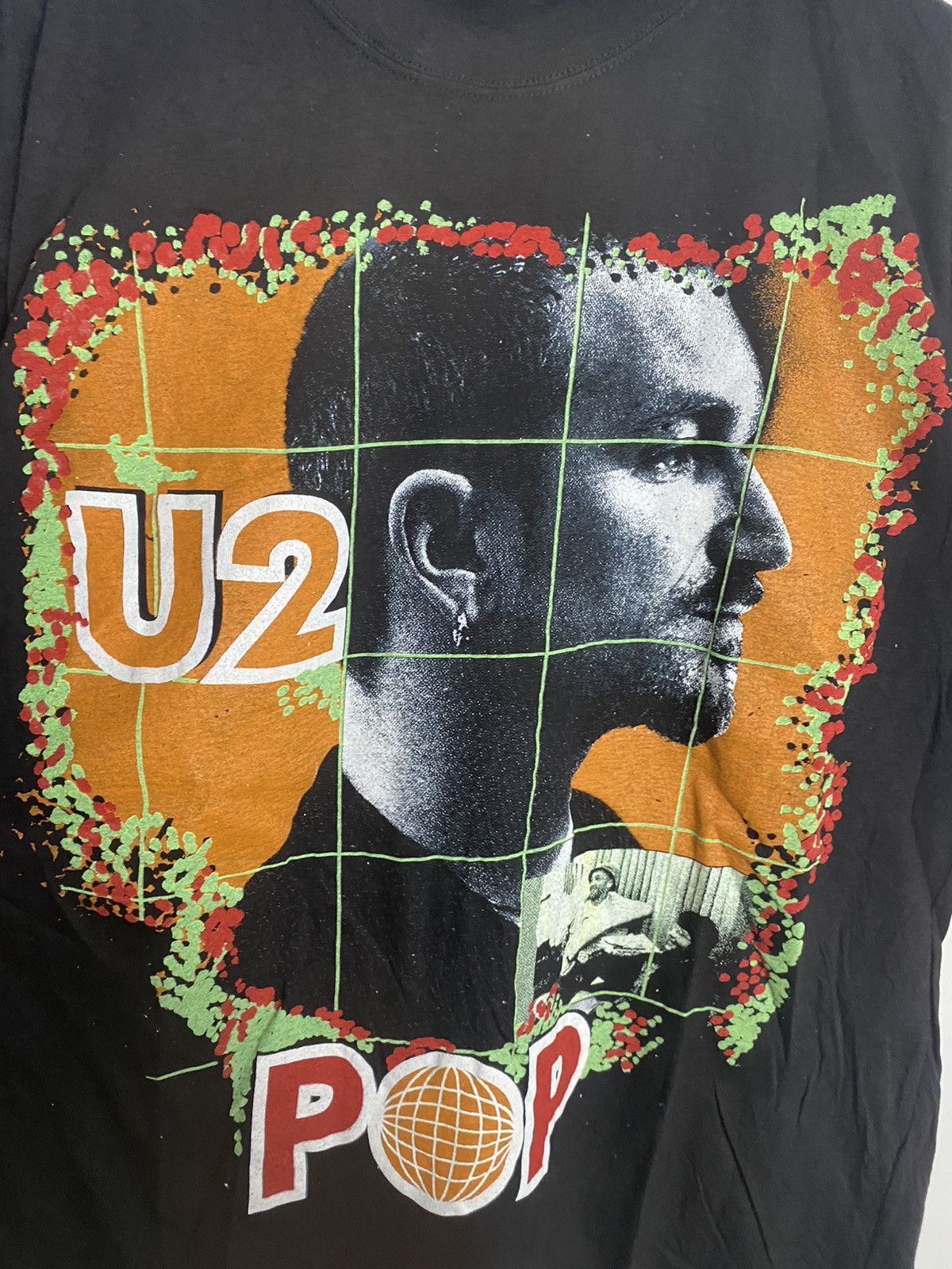 Band Tees VINTAGE Rare90s U2 Pop Mart new wave Tour 1997 Band Tee Size US L / EU 52-54 / 3 - 3 Thumbnail