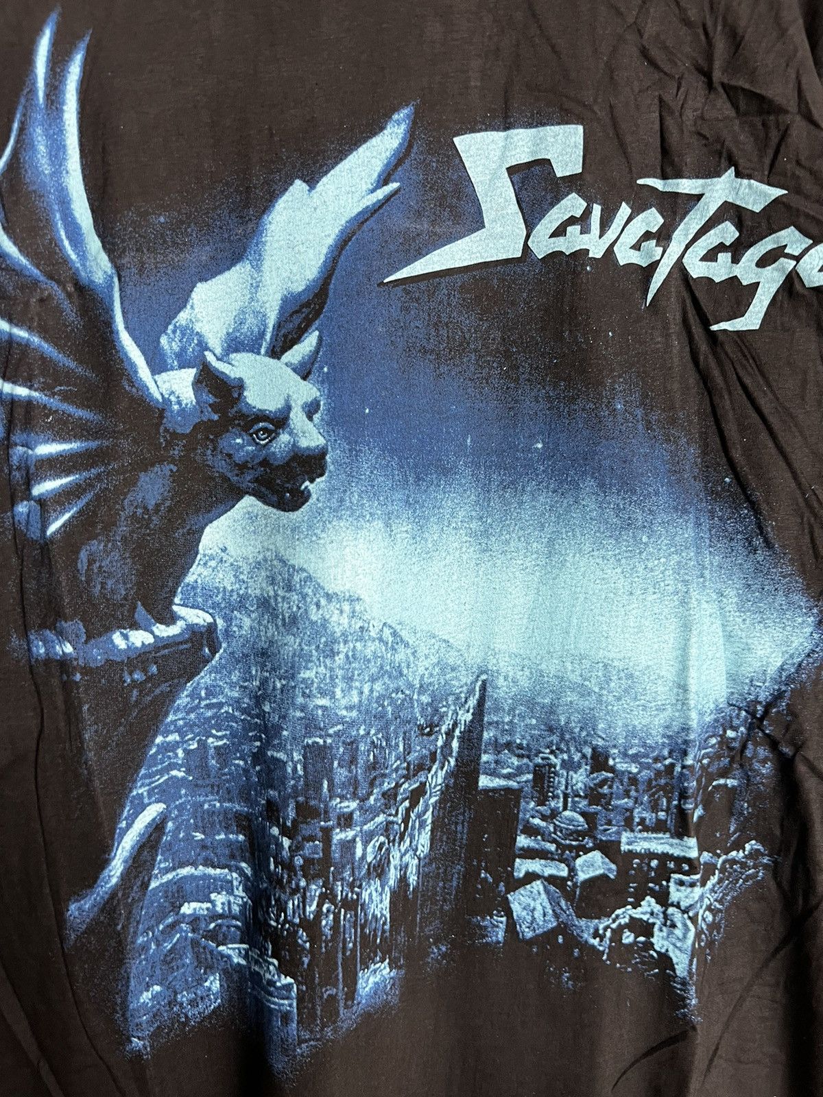 Band Tees Rare Vintage 1995 Savatage Dead Winter Dead Metal Band Tee Size US XL / EU 56 / 4 - 3 Thumbnail