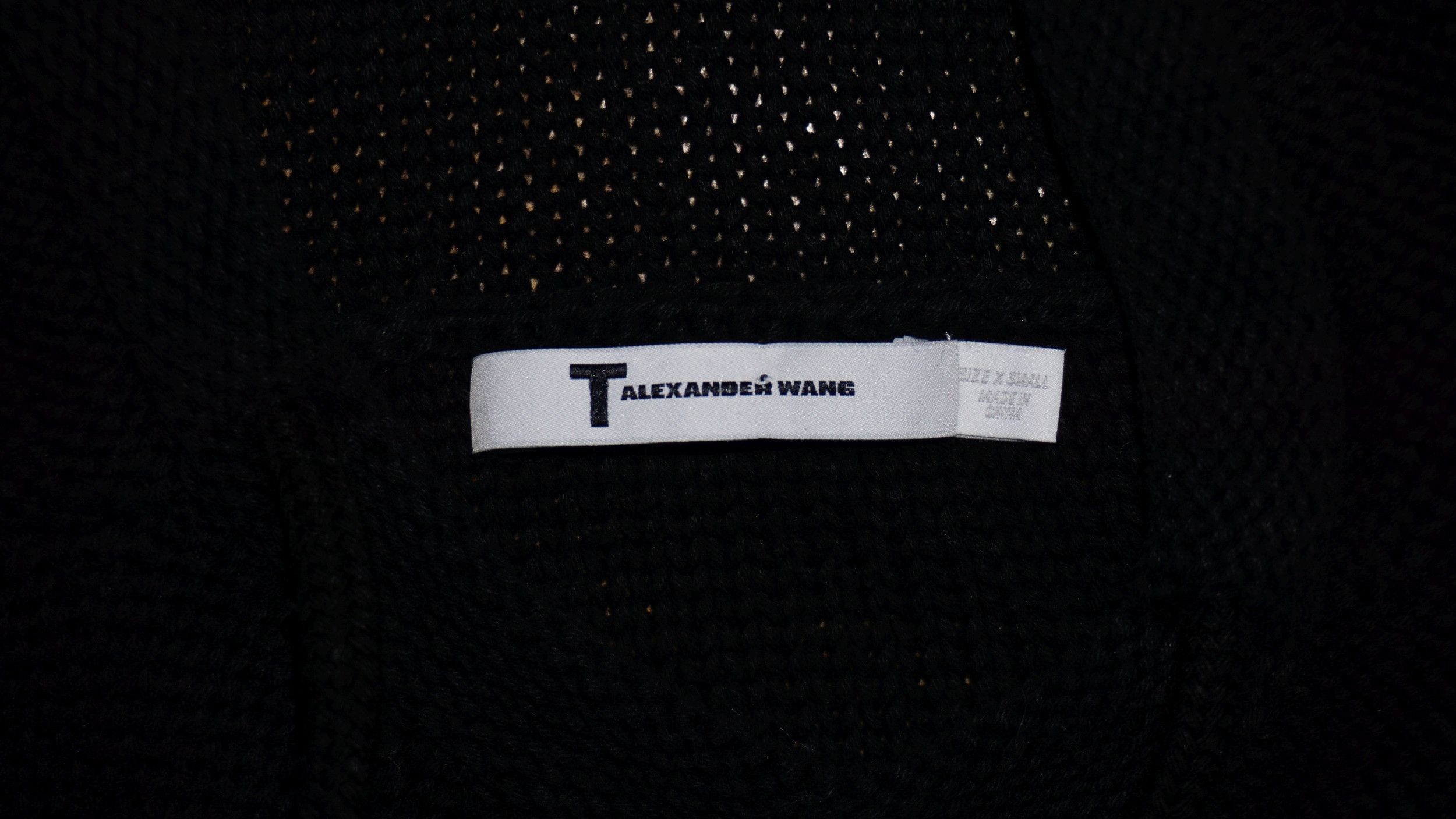Alexander Wang × T by Alexander Wang VERY RARE Alexander Wang T Knitted Sweater Hoodie Size US XS / EU 42 / 0 - 4 Thumbnail