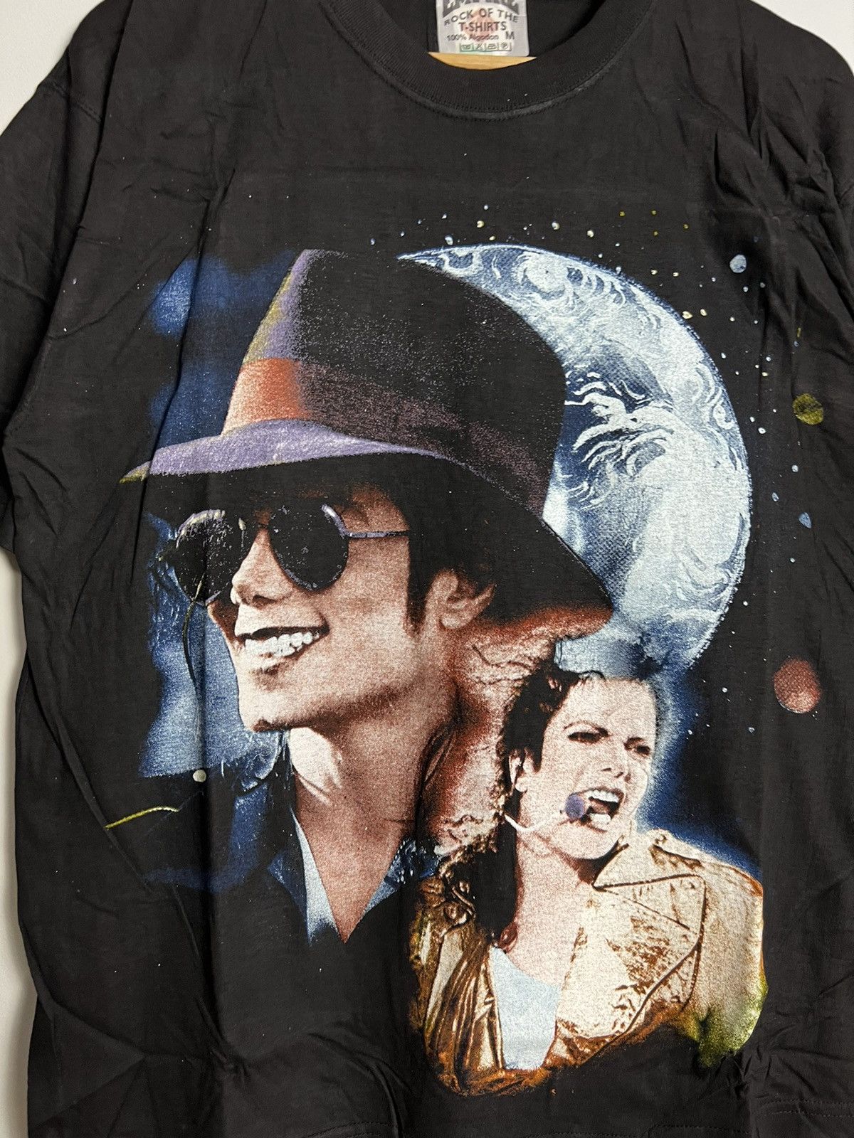 Band Tees Vintage 90s Michael Jackson King Of Pop Music Band Tee Size US M / EU 48-50 / 2 - 3 Thumbnail