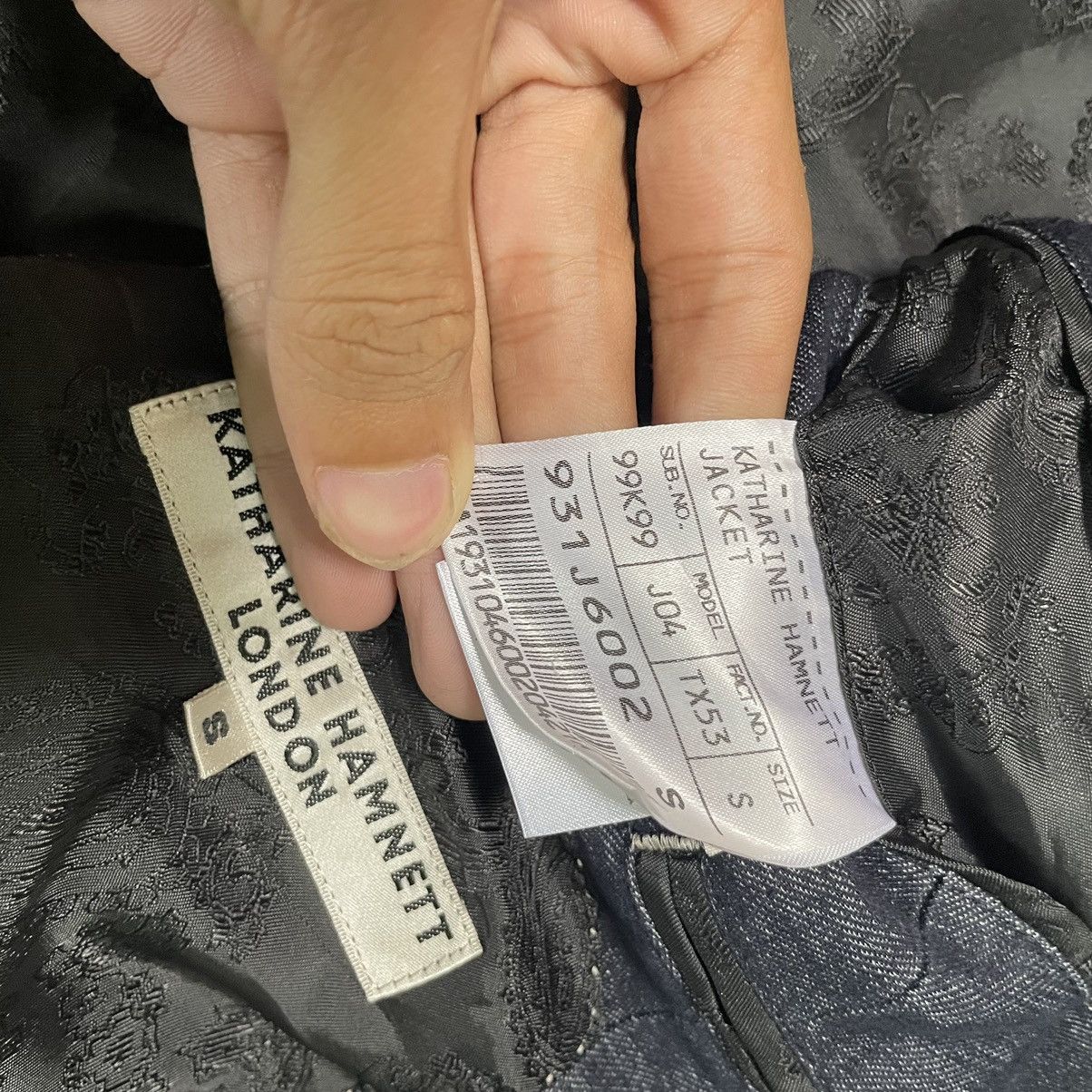 Katharine Hamnett London 💥 Katharine Hamnett Double Breast Jacket Size US S / EU 44-46 / 1 - 8 Thumbnail