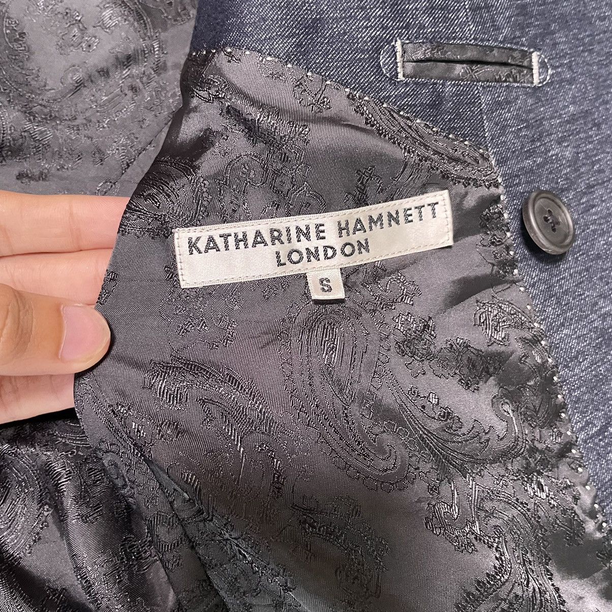 Katharine Hamnett London 💥 Katharine Hamnett Double Breast Jacket Size US S / EU 44-46 / 1 - 7 Thumbnail