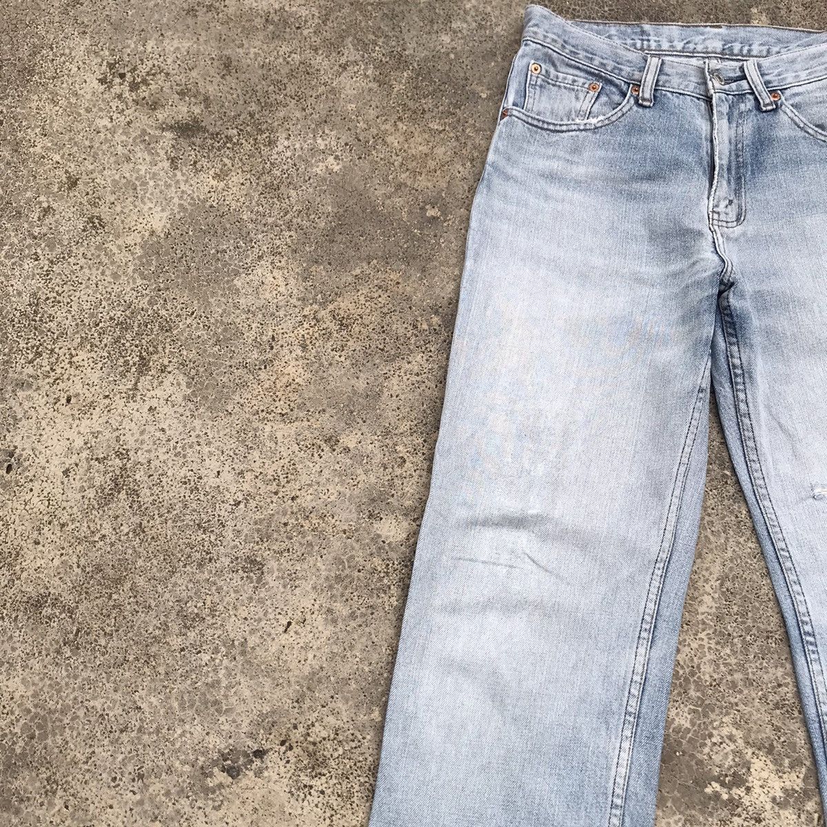 Levi's Distressed! Levi’s 533 Jeans Levis Faded Denim Pants Size US 29 - 4 Thumbnail