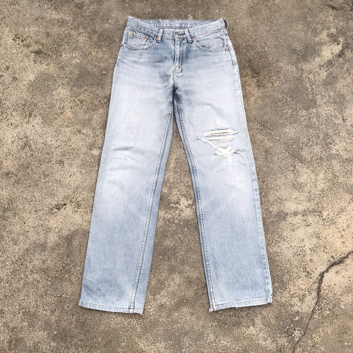 Levi's Distressed! Levi’s 533 Jeans Levis Faded Denim Pants Size US 29 - 1 Thumbnail