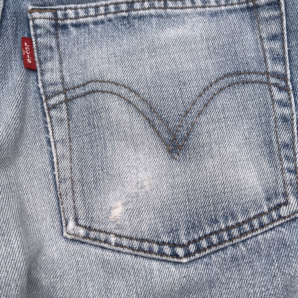 Levi's Distressed! Levi’s 533 Jeans Levis Faded Denim Pants Size US 29 - 18 Thumbnail