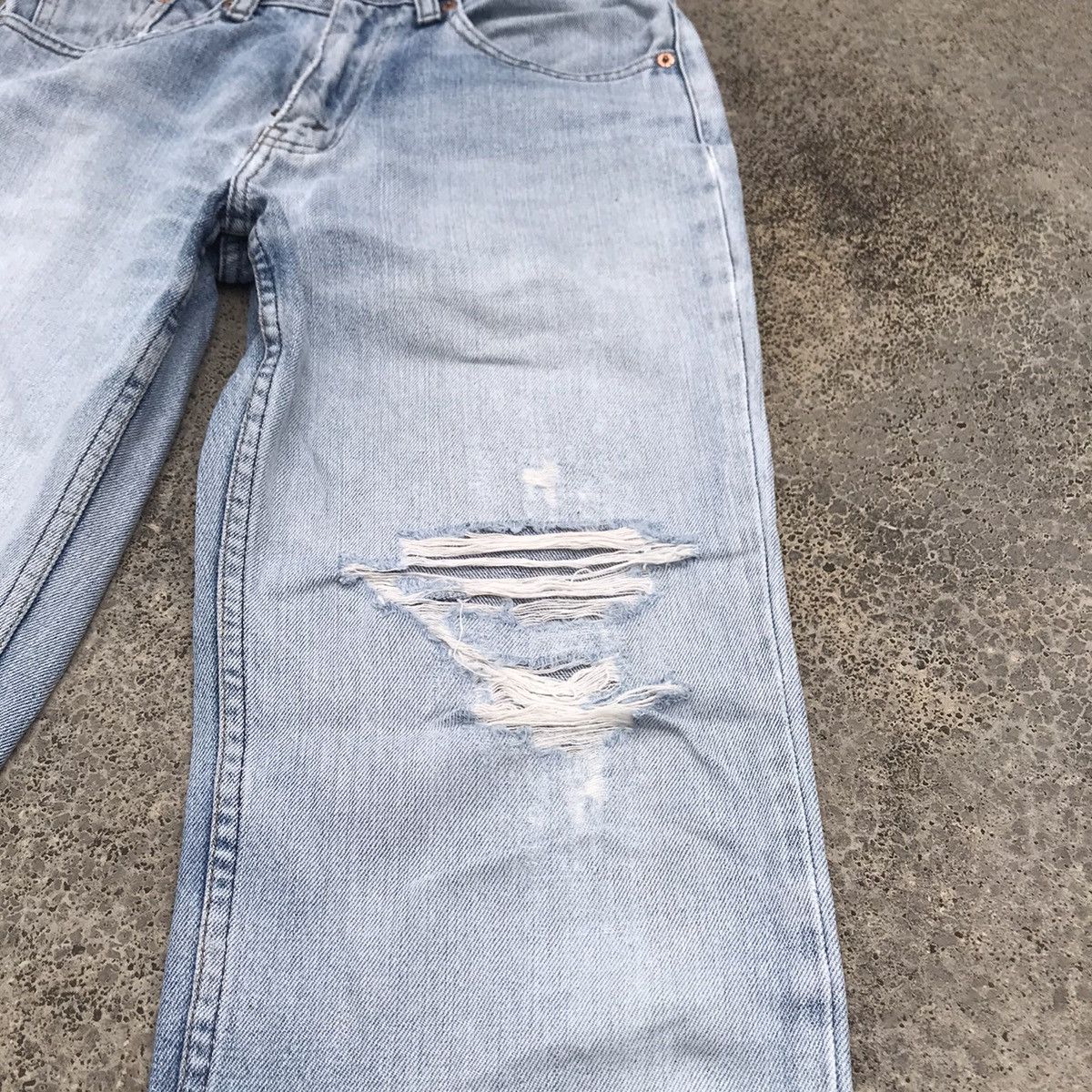 Levi's Distressed! Levi’s 533 Jeans Levis Faded Denim Pants Size US 29 - 14 Thumbnail