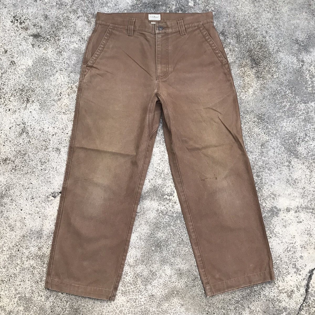 L.L. Bean Vintage L.L Bean Faded Trousers Pants Size US 34 / EU 50 - 1 Thumbnail