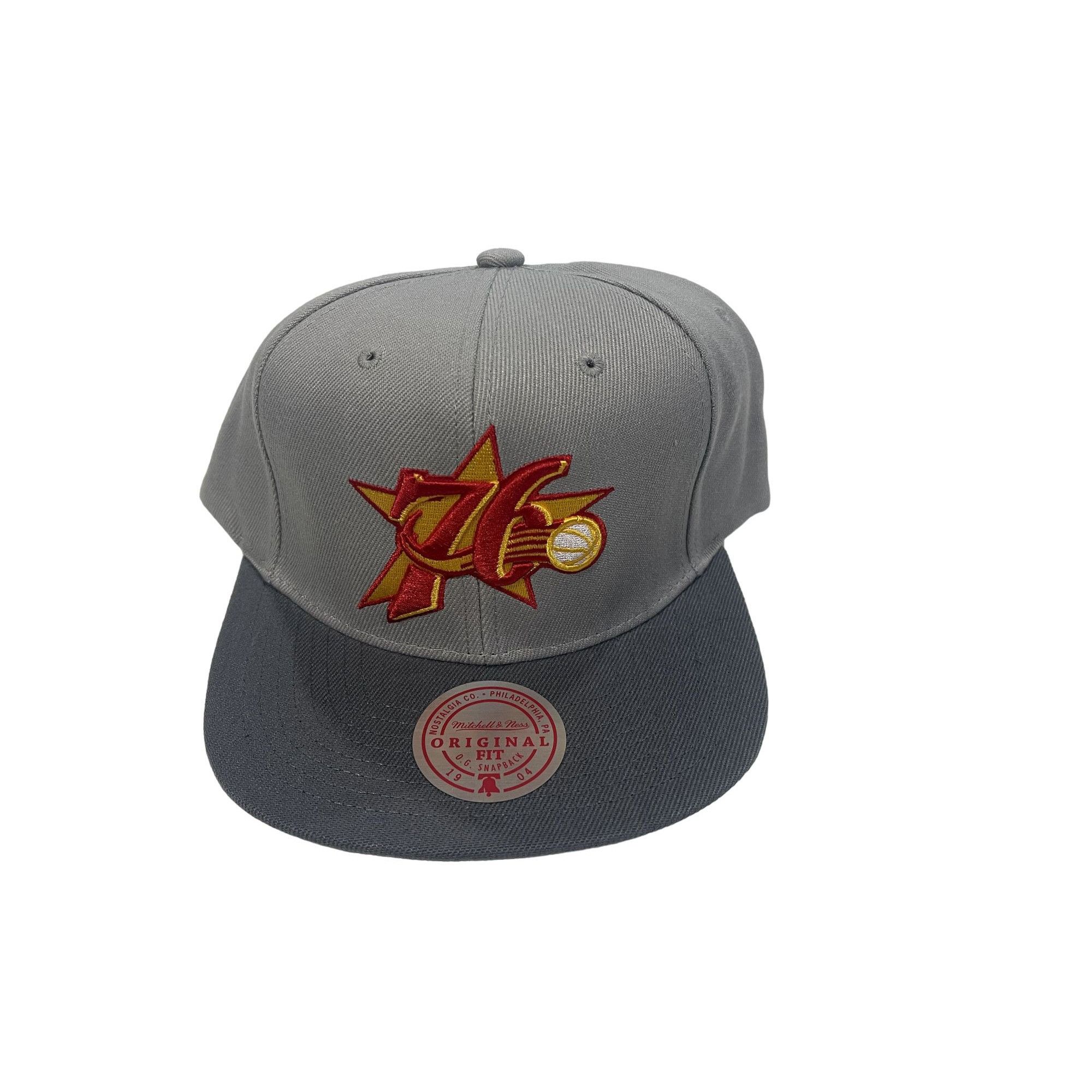 Casquette Snapback Mitchell & Ness Philadelphia 76ers - Design Paintbrush - Multicolore - Neuf Avec étiquette