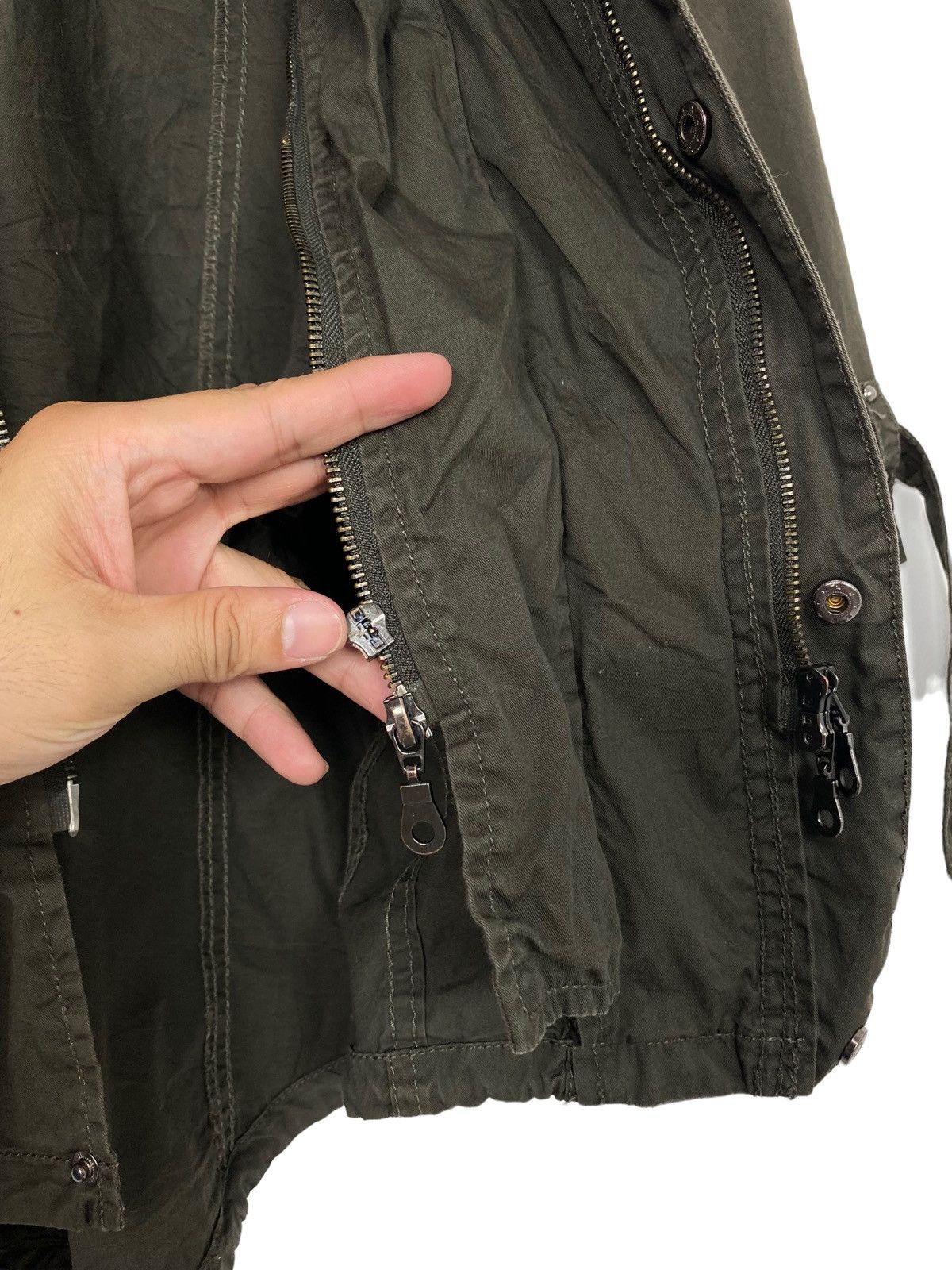In The Attic Rare‼️ In The Attic Fishtail Parka Size L / US 10 / IT 46 - 5 Thumbnail