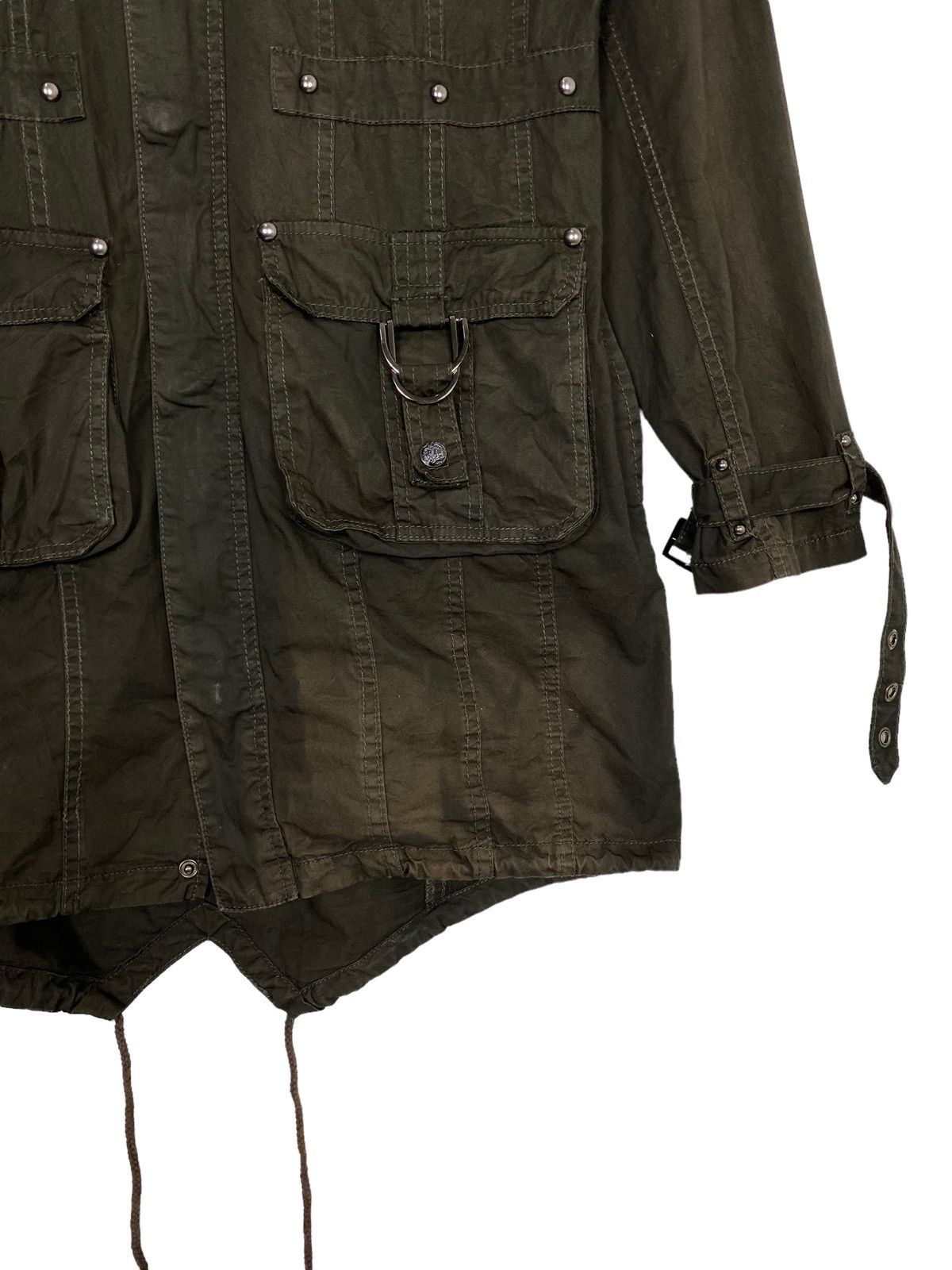 In The Attic Rare‼️ In The Attic Fishtail Parka Size L / US 10 / IT 46 - 7 Thumbnail