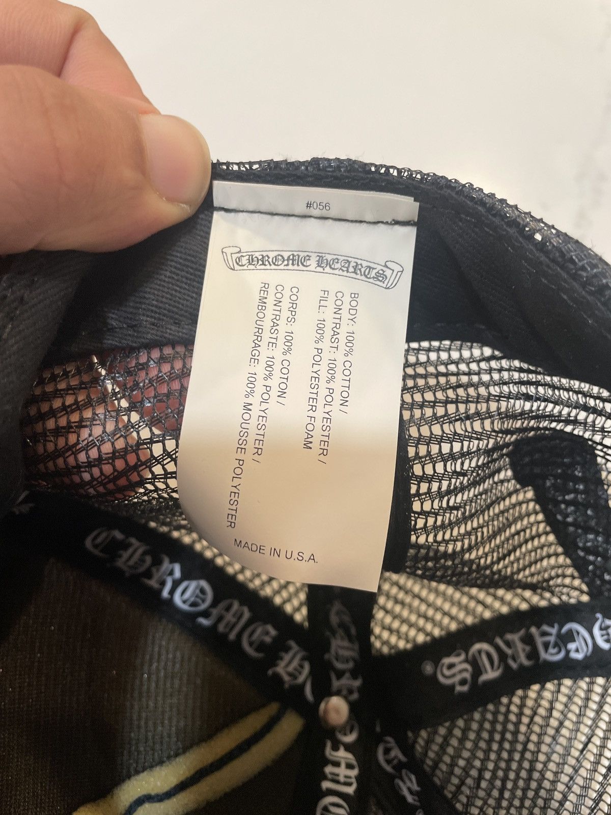 Chrome Hearts Chrome Hearts *KIDS* Trucker Hat Size ONE SIZE - 5 Thumbnail