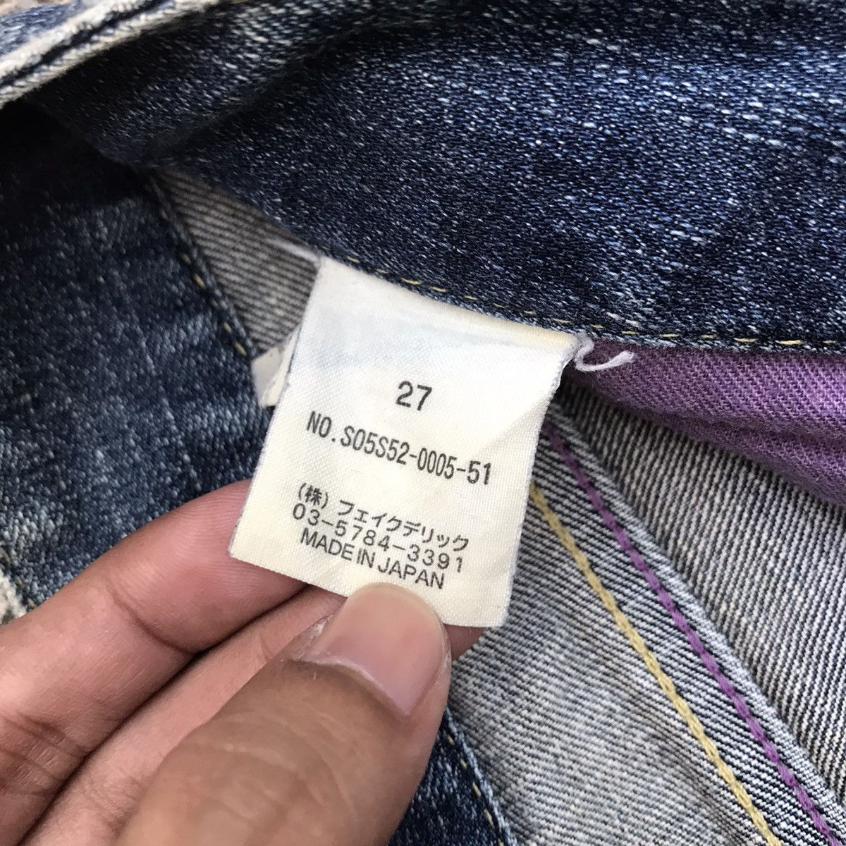 SLY W31💥Vintage SLY Distressed Blue Wash Flare Denim Jeans Size US 31 - 10 Thumbnail