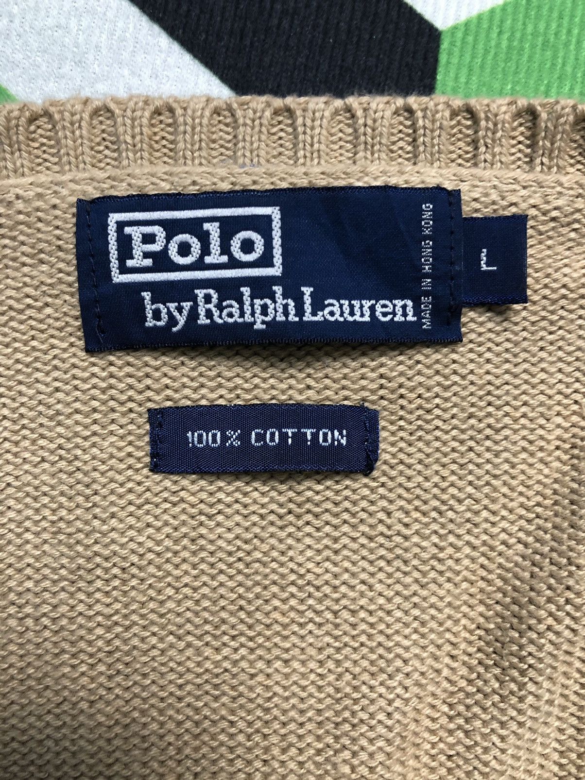 Polo Ralph Lauren Vintage POLO RALPH LAUREN Knit sleeveless Size US L / EU 52-54 / 3 - 6 Thumbnail