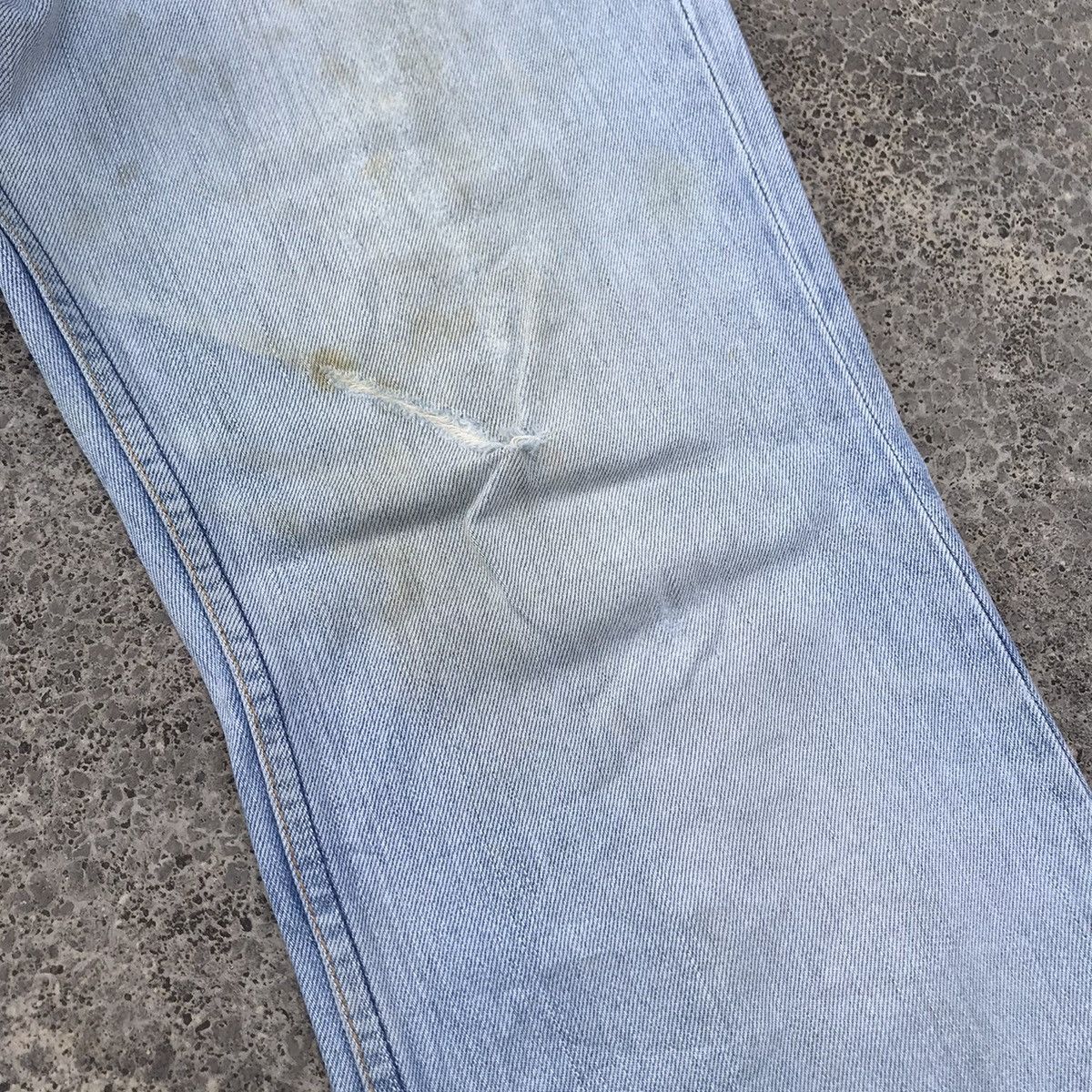 Levi's Vintage Clothing 💥 90's Vintage Levis 517 Distressed Faded Flare Jeans Pants Size US 34 / EU 50 - 13 Thumbnail