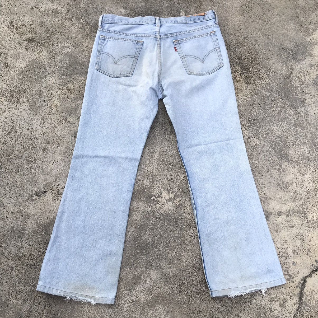 Levi's Vintage Clothing 💥 90's Vintage Levis 517 Distressed Faded Flare Jeans Pants Size US 34 / EU 50 - 22 Thumbnail