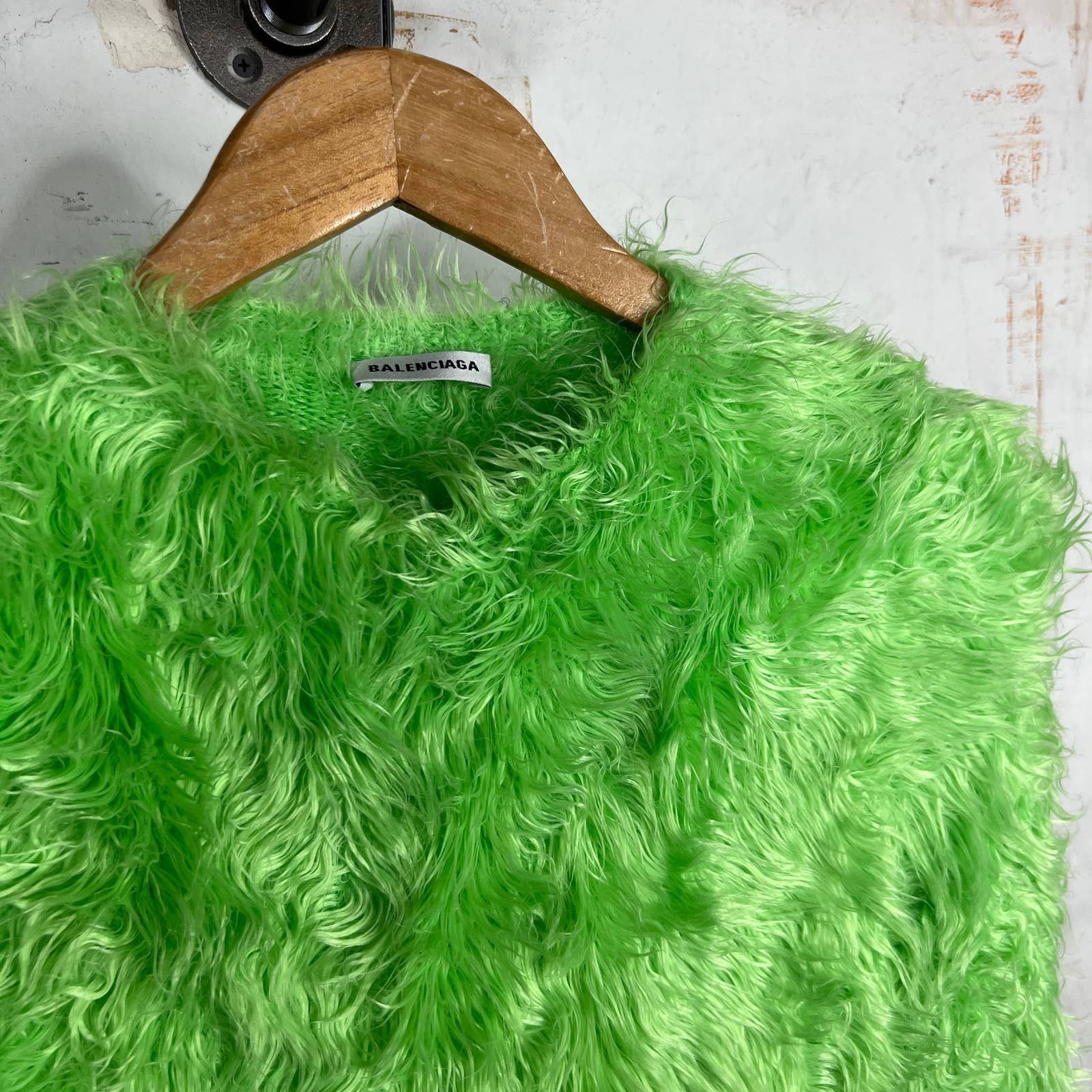 Balenciaga Balenciaga 2018 Fuzzy Sweater Size S / US 4 / IT 40 - 3 Thumbnail