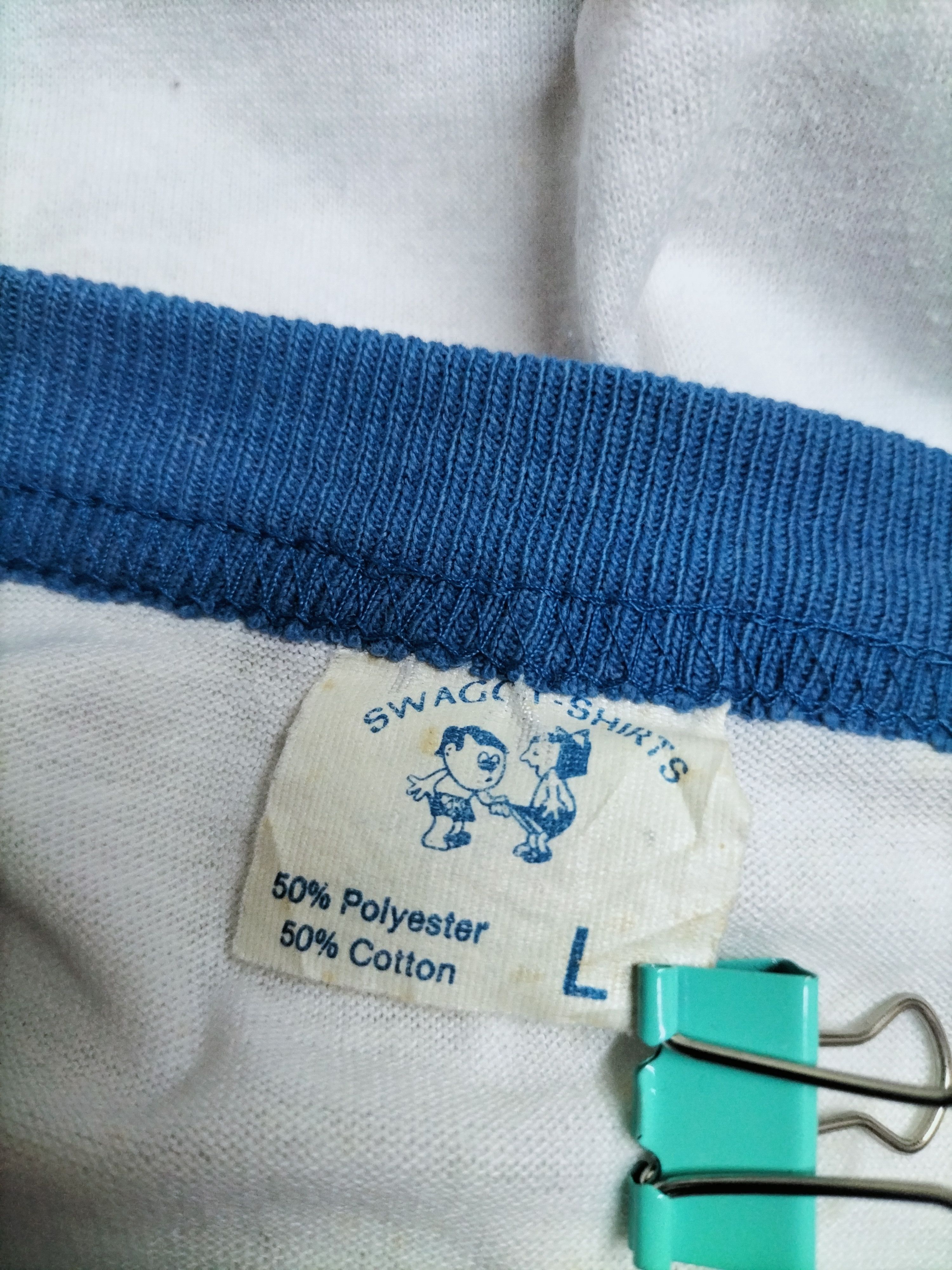 Anime × Vintage Vintage 90's Astroboy ringer shirt Size US L / EU 52-54 / 3 - 3 Thumbnail