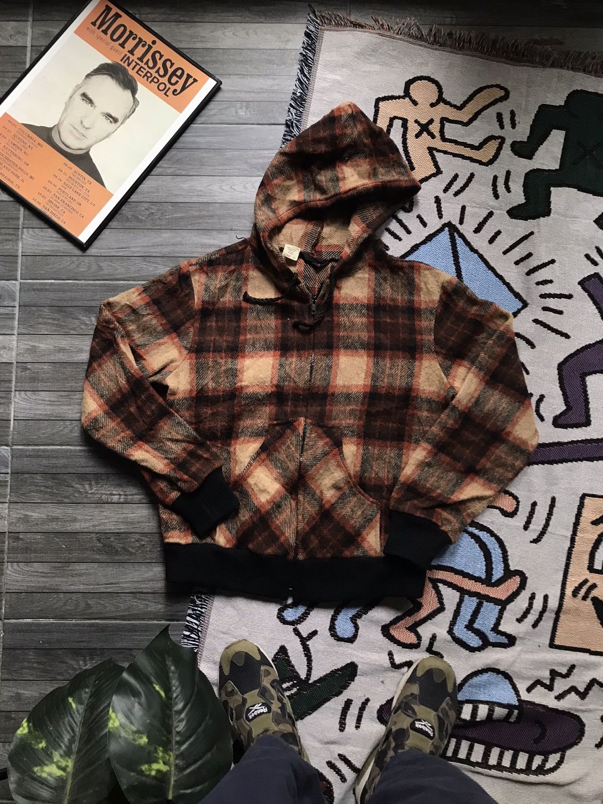 80s vintage HOODIE MADE IN CANADA