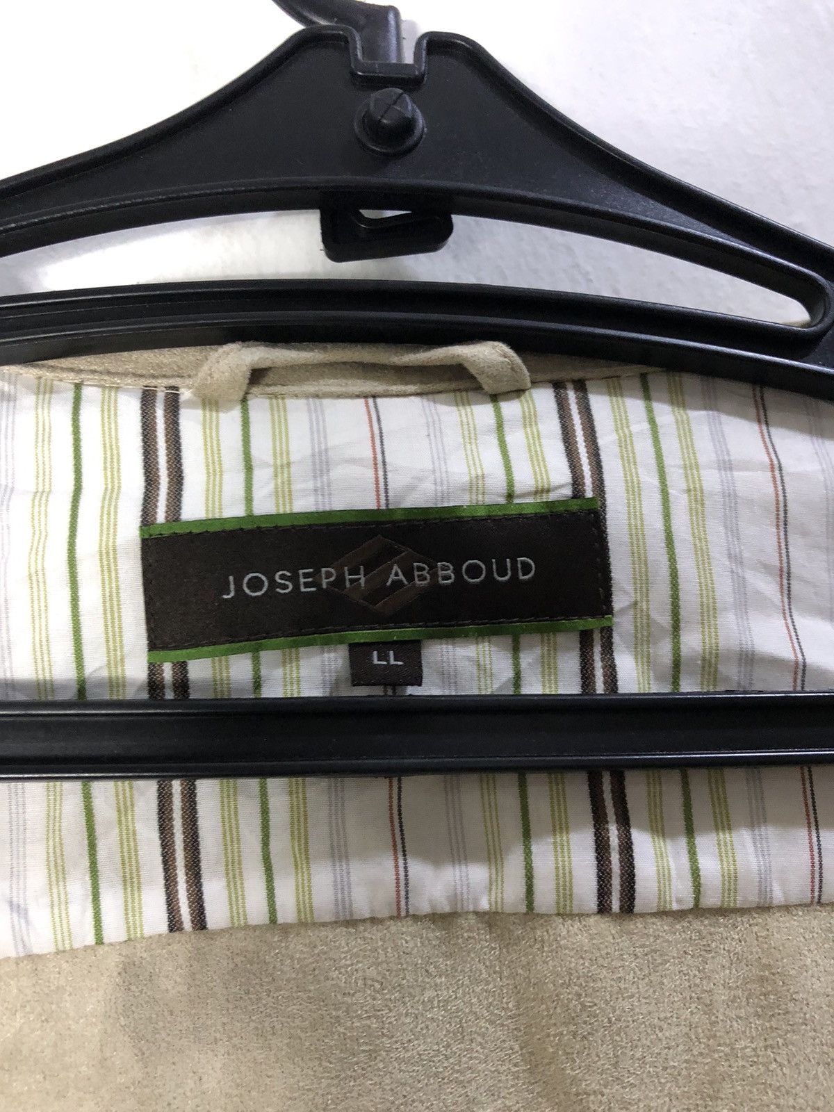 Designer × Joseph Abboud × Vintage Joseph Abboud suede button up jacket Size US XL / EU 56 / 4 - 5 Thumbnail
