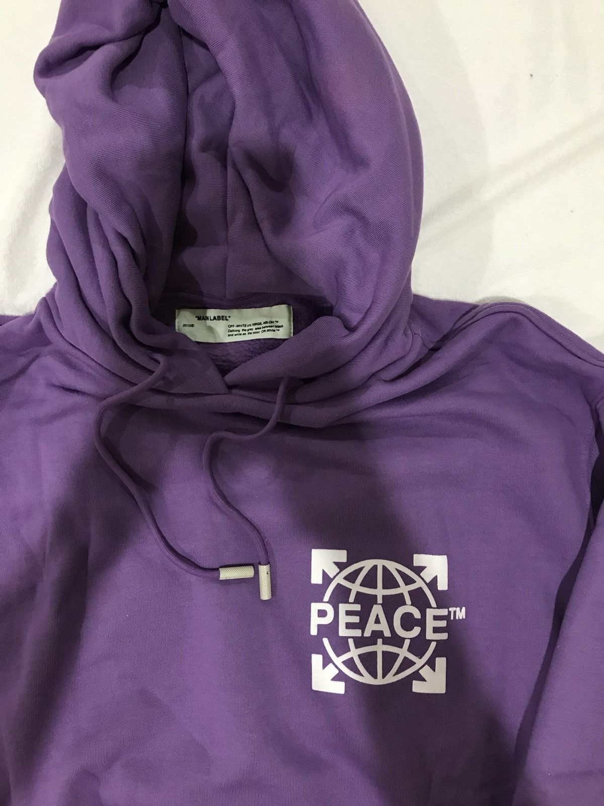 Off white globe hoodie sale